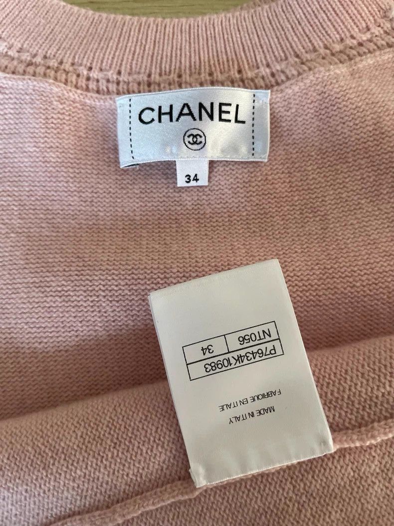 Chanel Chanel 24c pink silhouette sweatshirt Size XXS / US 00 / IT 34 - 3 Thumbnail