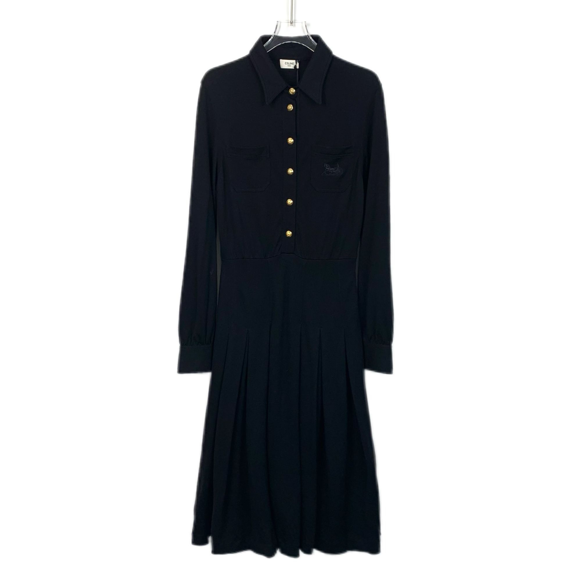 bode gold dress Marisel Dress L / Black main image 1
