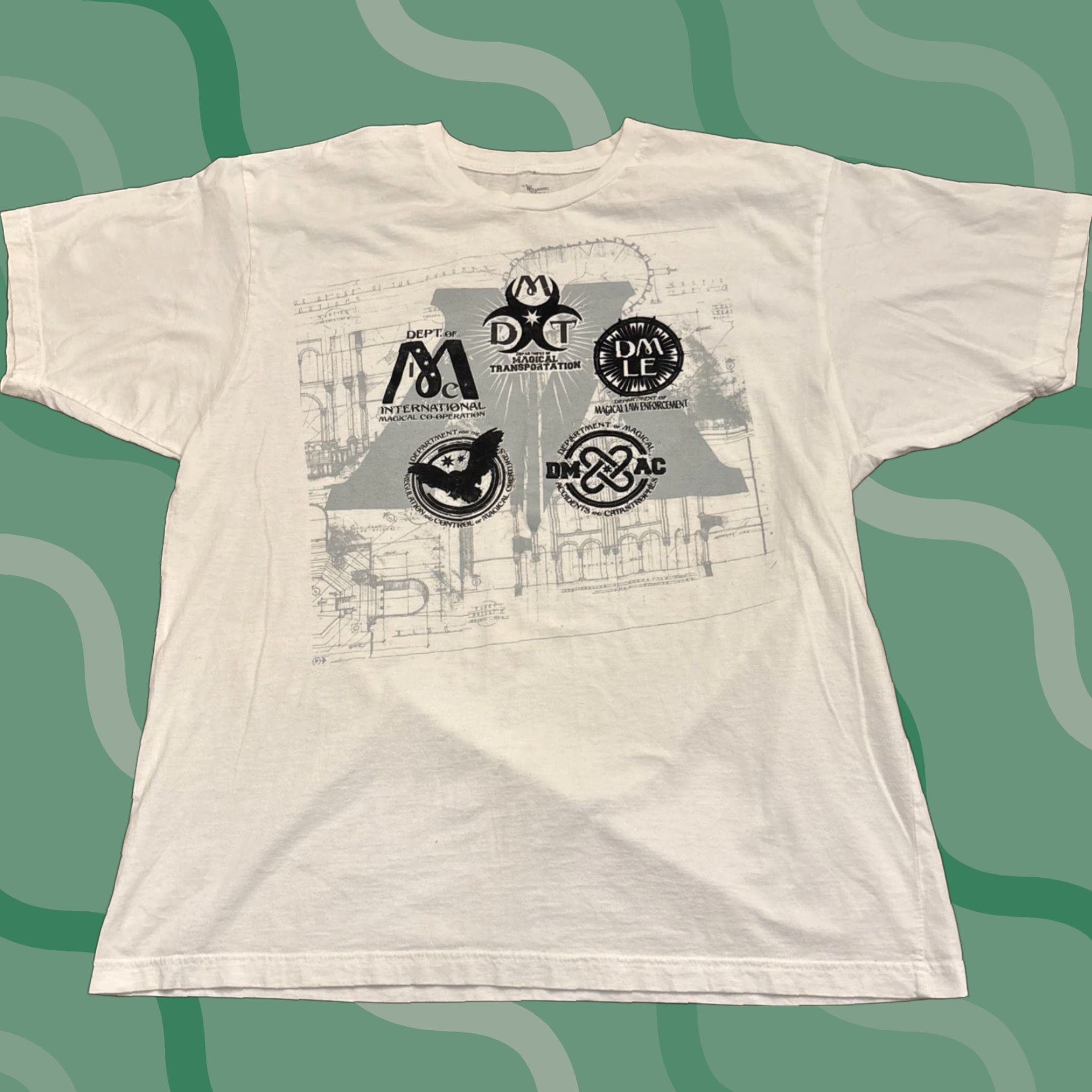 Vintage Universal Studios Harry Potter T Shirt Florida White XL Men Regular Size T-Shirt Size US XL / EU 56 / 4 - 1 Thumbnail