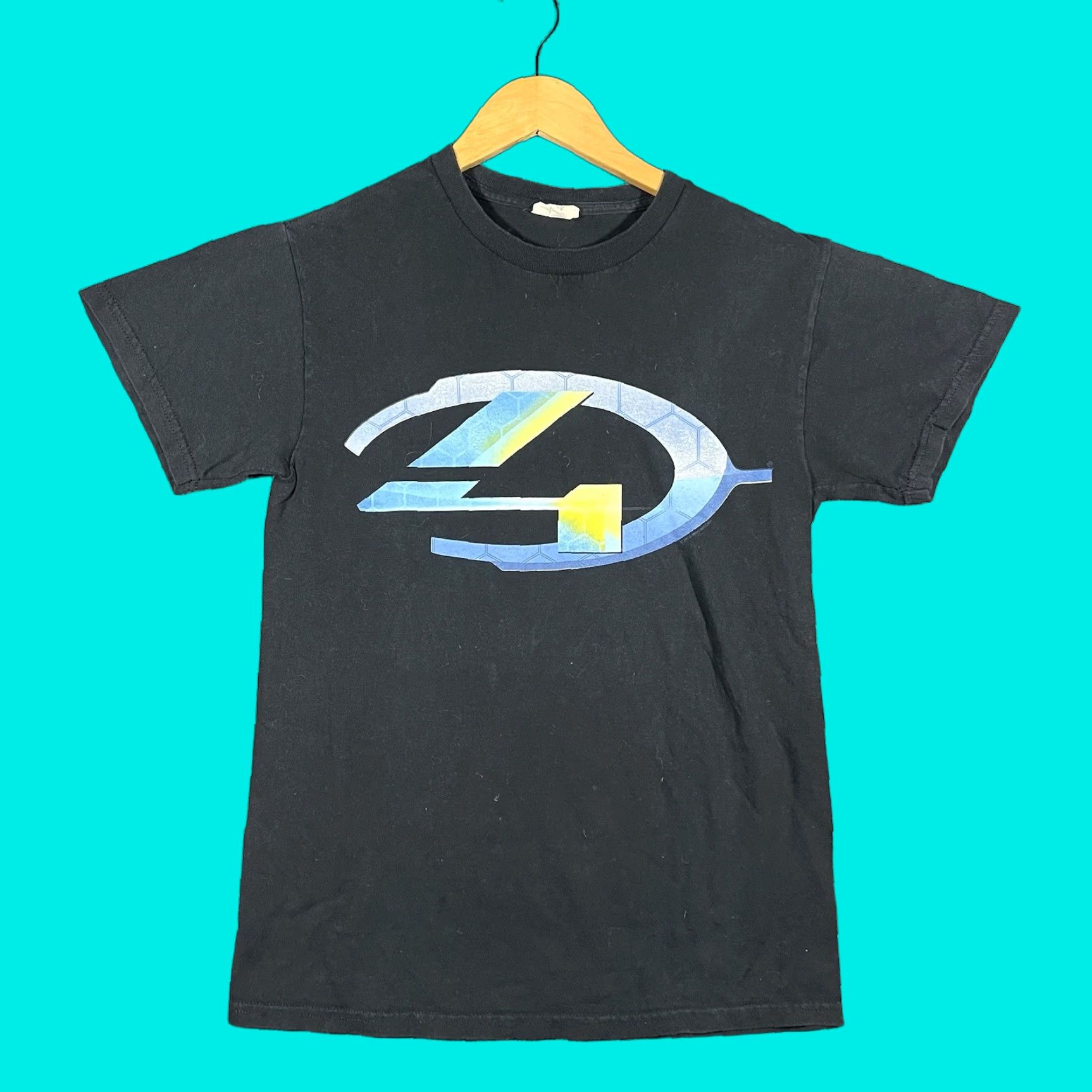 Jerzees VINTAGE HALO 4 T Shirt Mens Small Black Graphic Print Microsoft 2012 X Box Vtg Promo Shirt Men S Black Jerzees Logo Printed Classic Games Technology Size US S / EU 44-46 / 1 - 1 Thumbnail