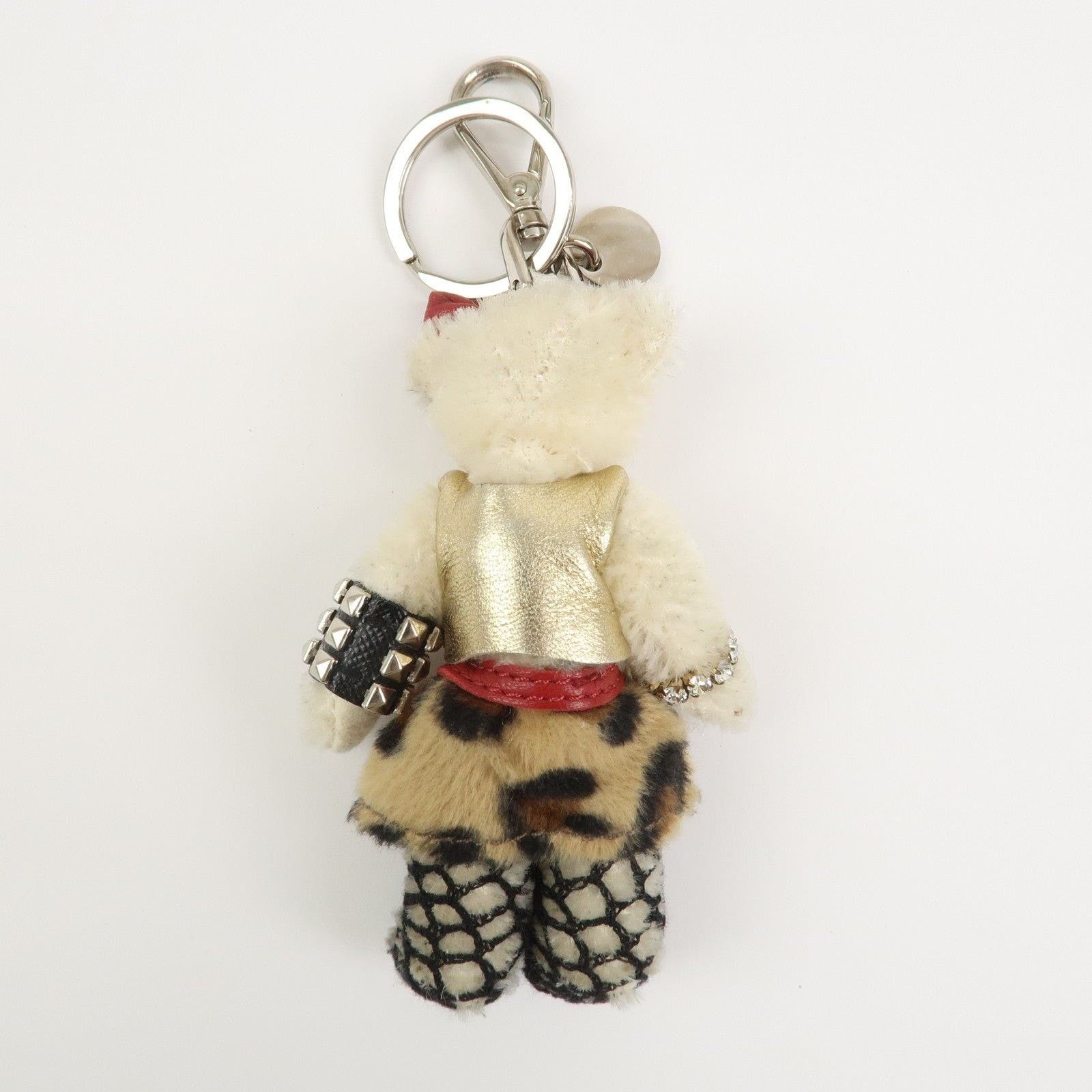 Prada Prada Teddy Bear Key Charm Polyester Multicolor Size ONE SIZE - 2 Thumbnail