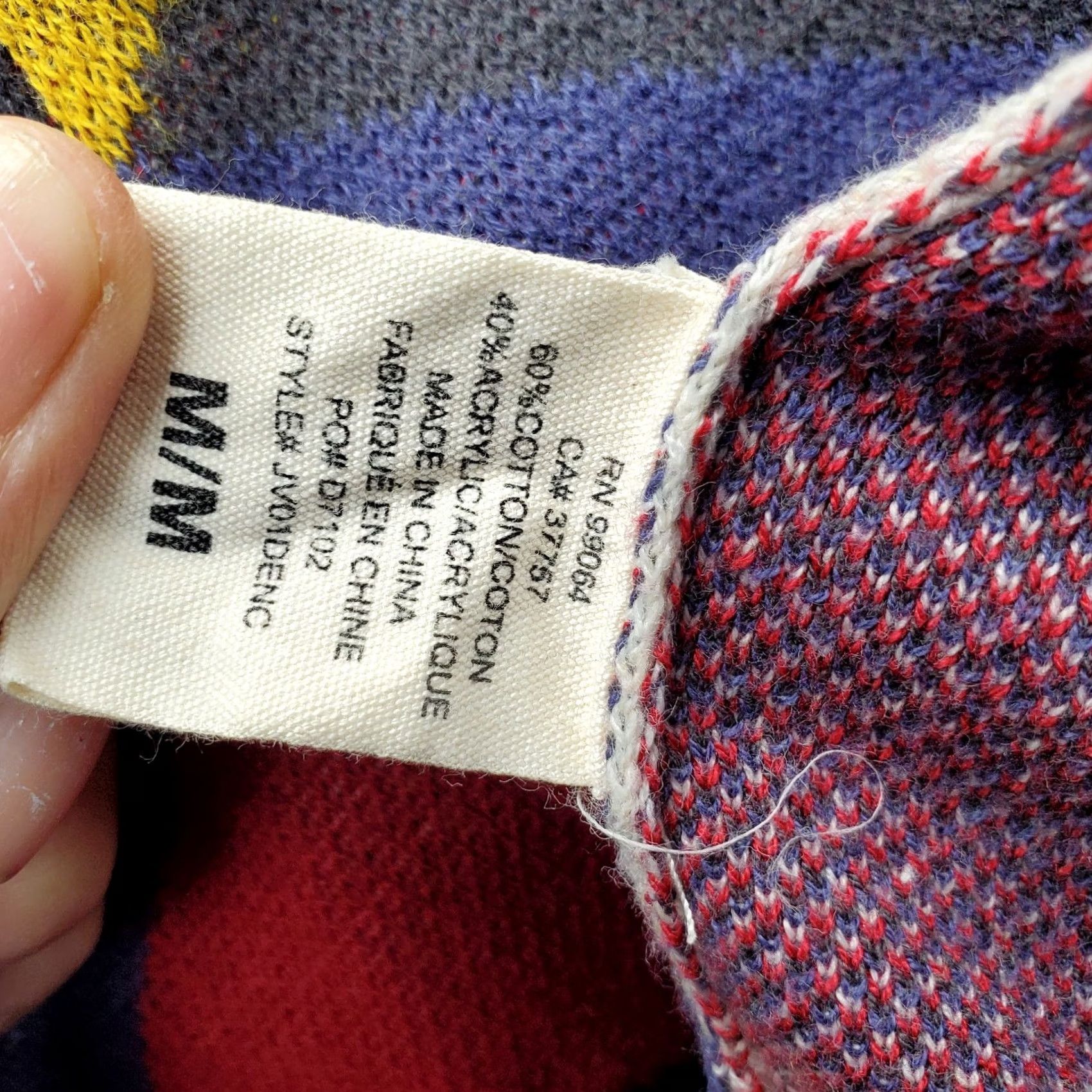 Billabong Billabong Womens Hooded Poncho Cardigan Aztec Multicolor Open Front M XS? Size M / US 6-8 / IT 42-44 - 6 Thumbnail