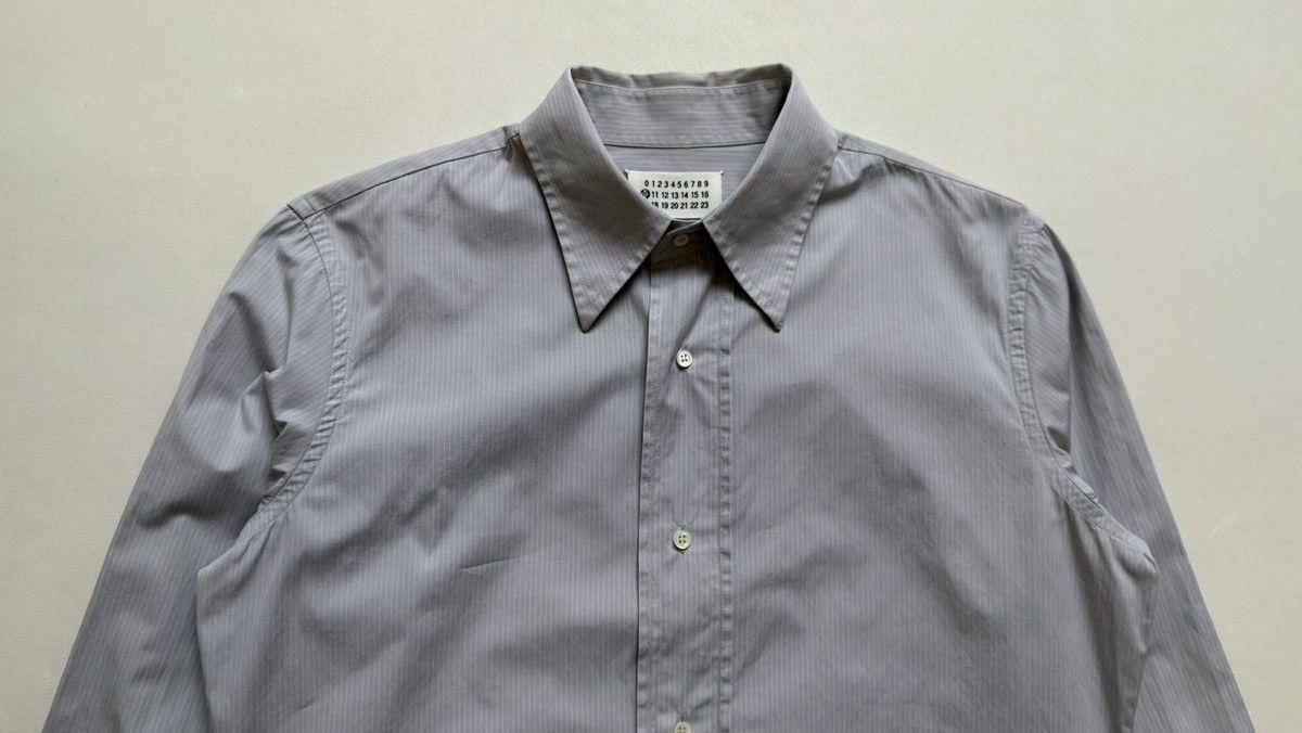 Maison Margiela A/W 02 ‘Oversized Button Track’ Striped Shirt Size US L / EU 52-54 / 3 - 4 Thumbnail