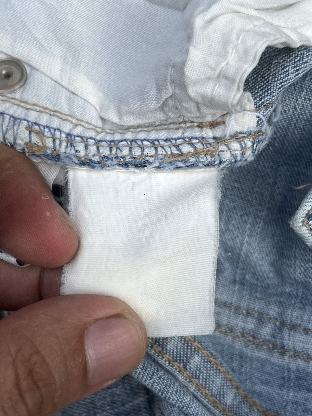Japanese Brand × Tornado Mart Vintage Japanese Brand Blue Washed Distressed Flare Jeans Size 28" / US 6 / IT 42 - 11 Thumbnail