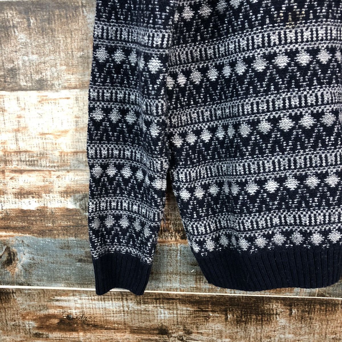 Homespun Knitwear LC Walkiki Blue Knitwear vintage sweatshirt #A2343 Size US S / EU 44-46 / 1 - 15 Thumbnail