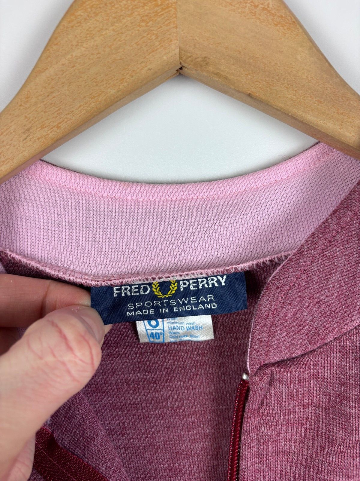 Fred Perry Vtg 80s Fred Perry Zip Pullover Unisex Mens M / Womens L Size US M / EU 48-50 / 2 - 7 Thumbnail