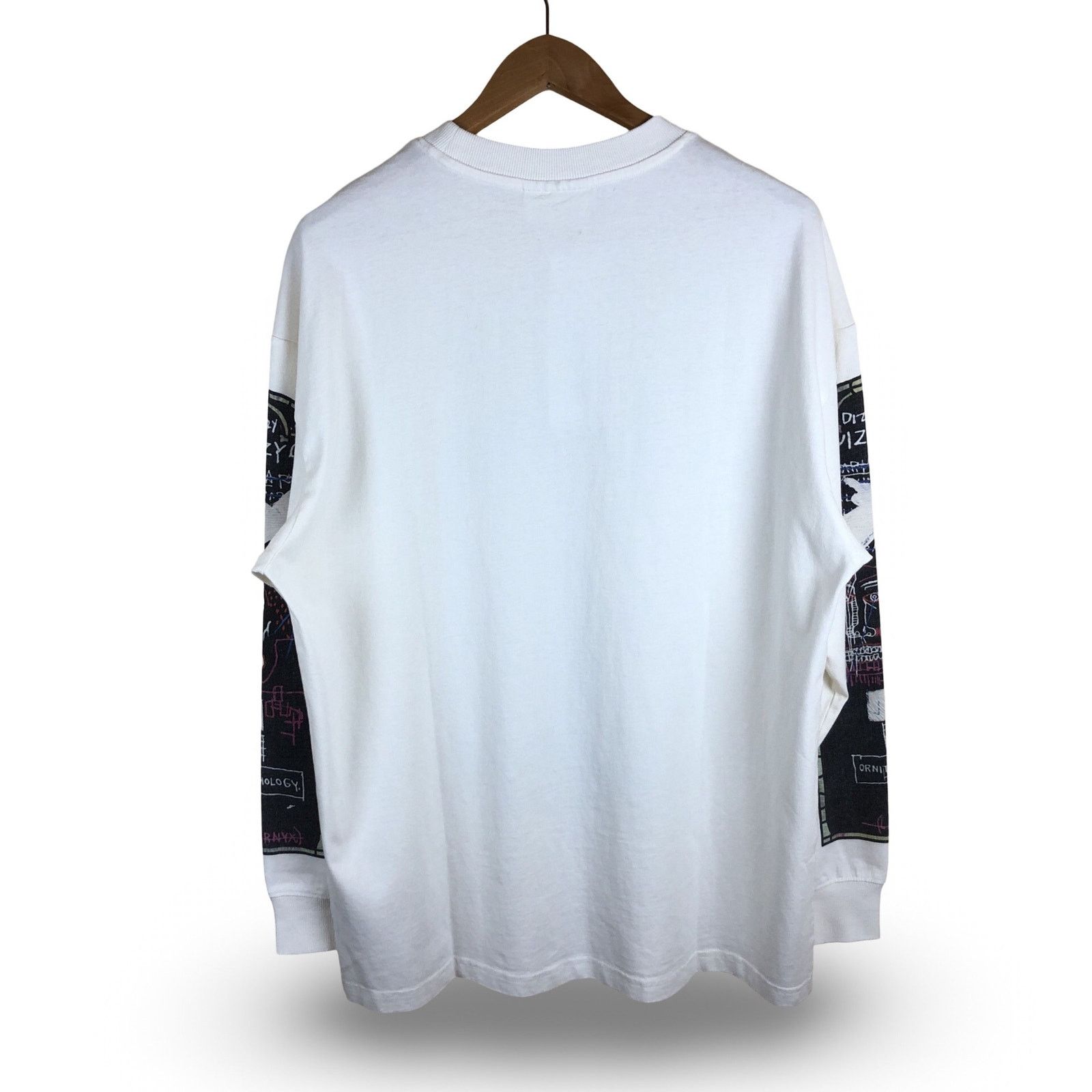 H&M × Jean-Michel Basquiat × Who Decides War WHO DECIDES WAR x Basquiat x H&M Long Sleeve Relaxed T-Shirt Size US M / EU 48-50 / 2 - 4 Thumbnail