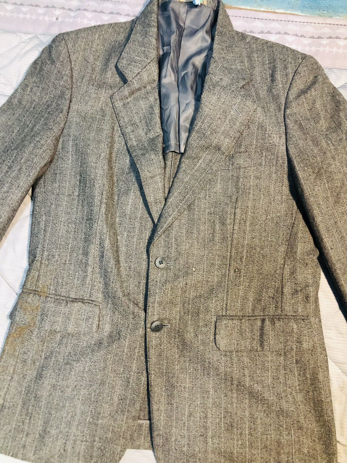 Other Albante Uomo Coat Buttoned (24) Size US L / EU 52-54 / 3 - 3 Thumbnail