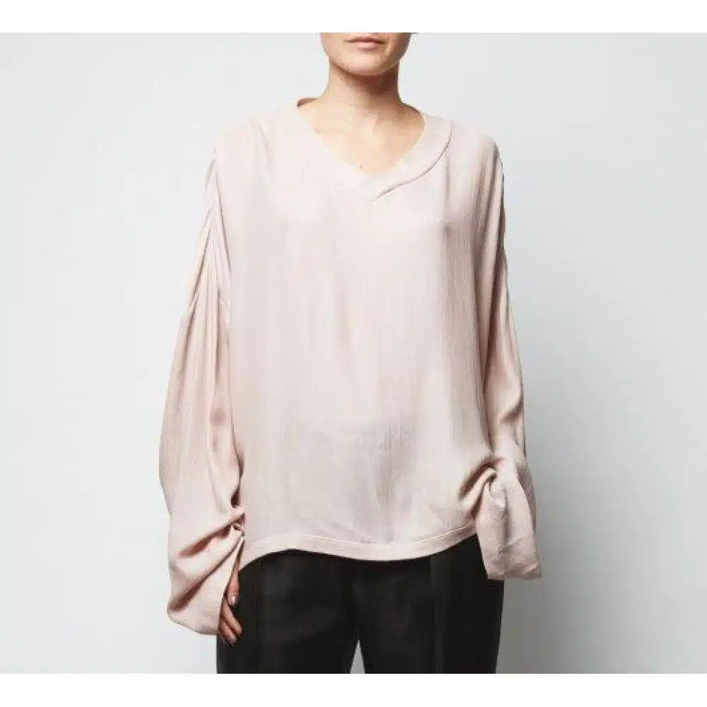 Tom Ford o1sndg0825 TSJ270 V-neck Sweater in Light Pink Size XS / US 0-2 / IT 36-38 - 1 Thumbnail