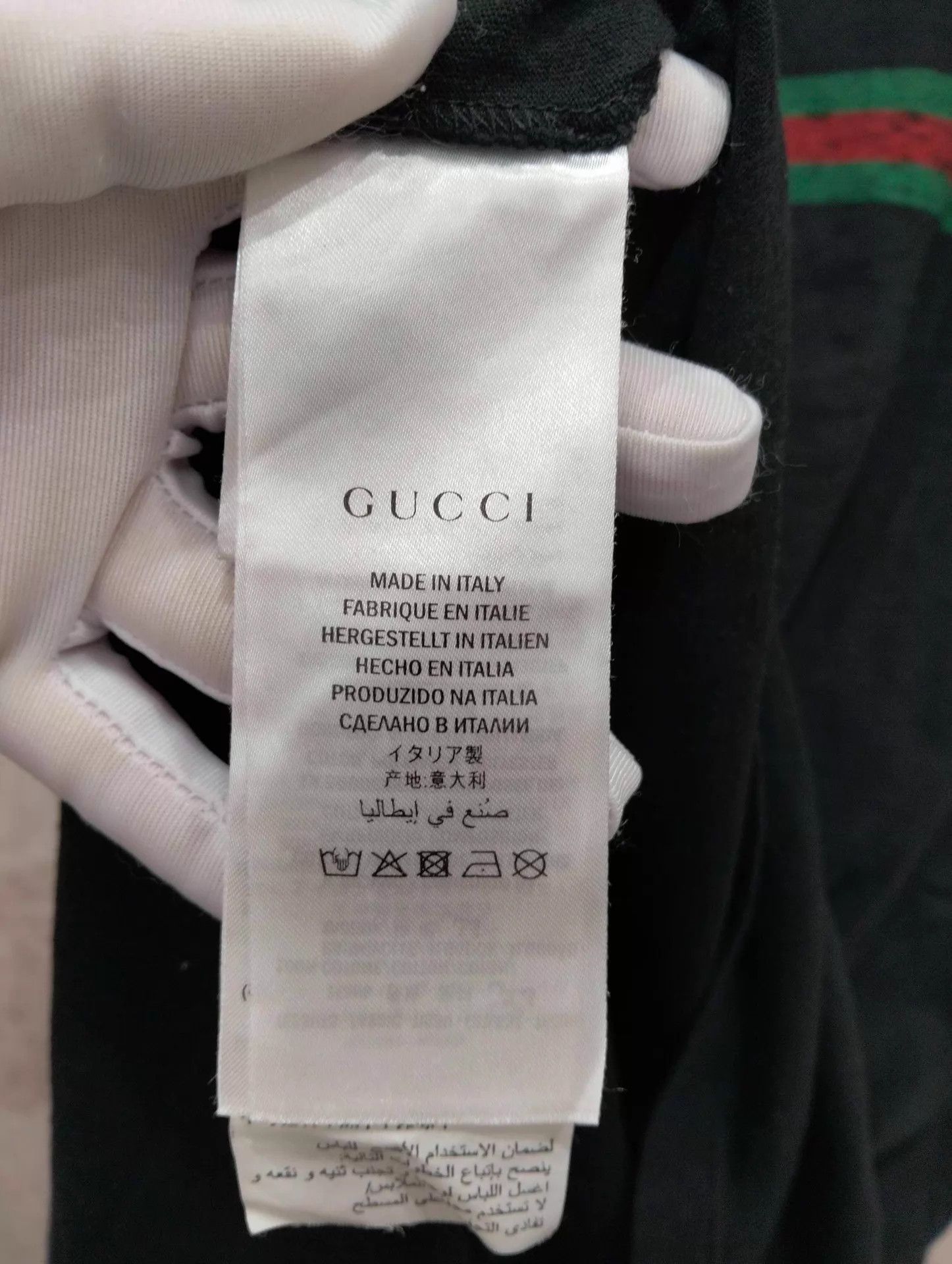 Gucci GUCCI Oversized Logo Belt Print Classic SS Tee M Size US M / EU 48-50 / 2 - 4 Thumbnail