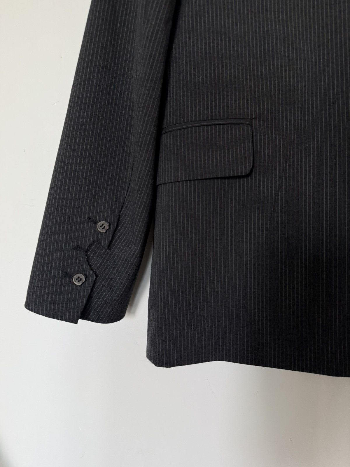 Ader Error Ader Error grey pinstriped blazer design casual relaxed Size US S / EU 44-46 / 1 - 8 Thumbnail