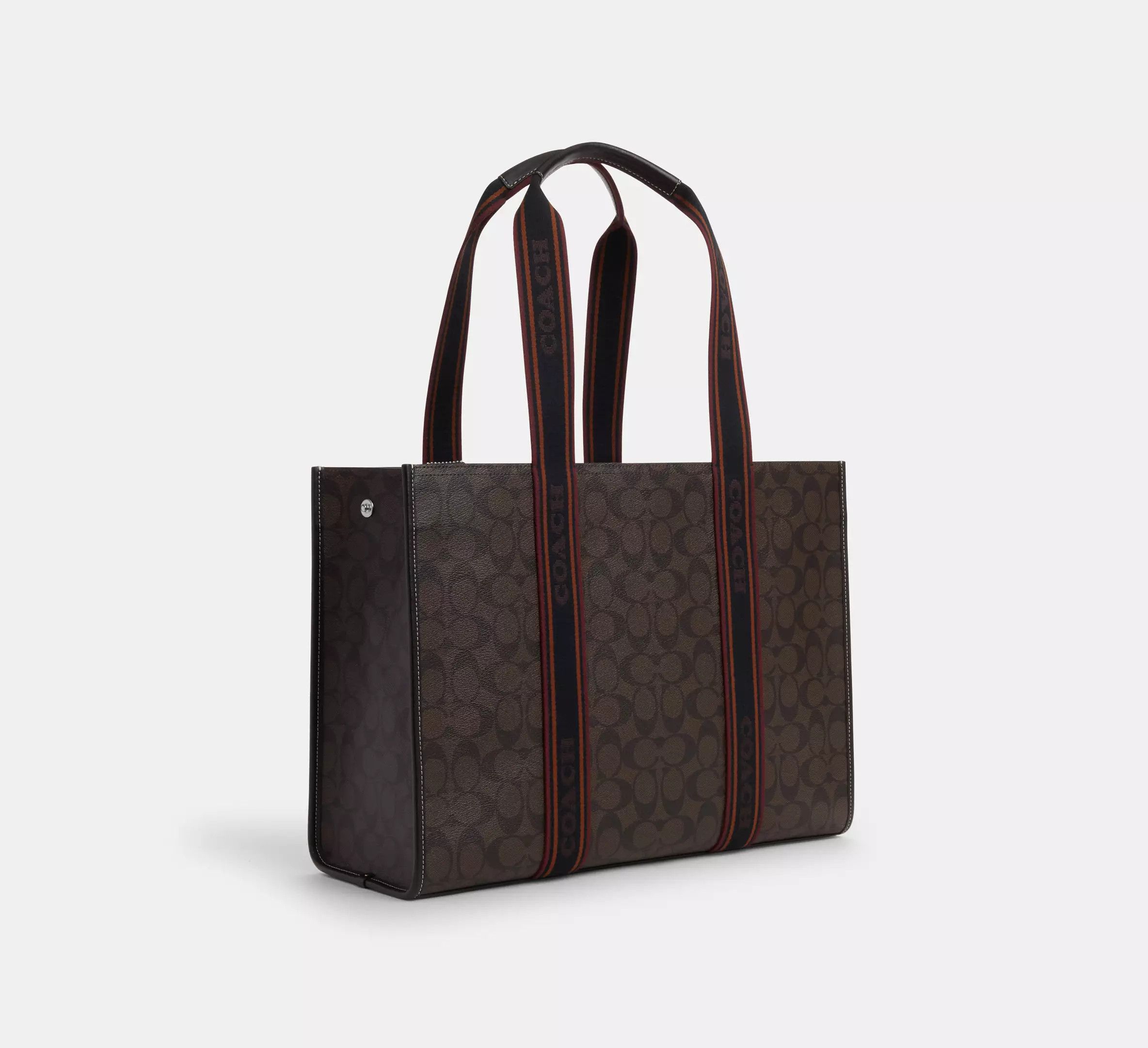 Coach Large Smith Tote Bag In Signature Canvas CM865 Size ONE SIZE - 4 Thumbnail