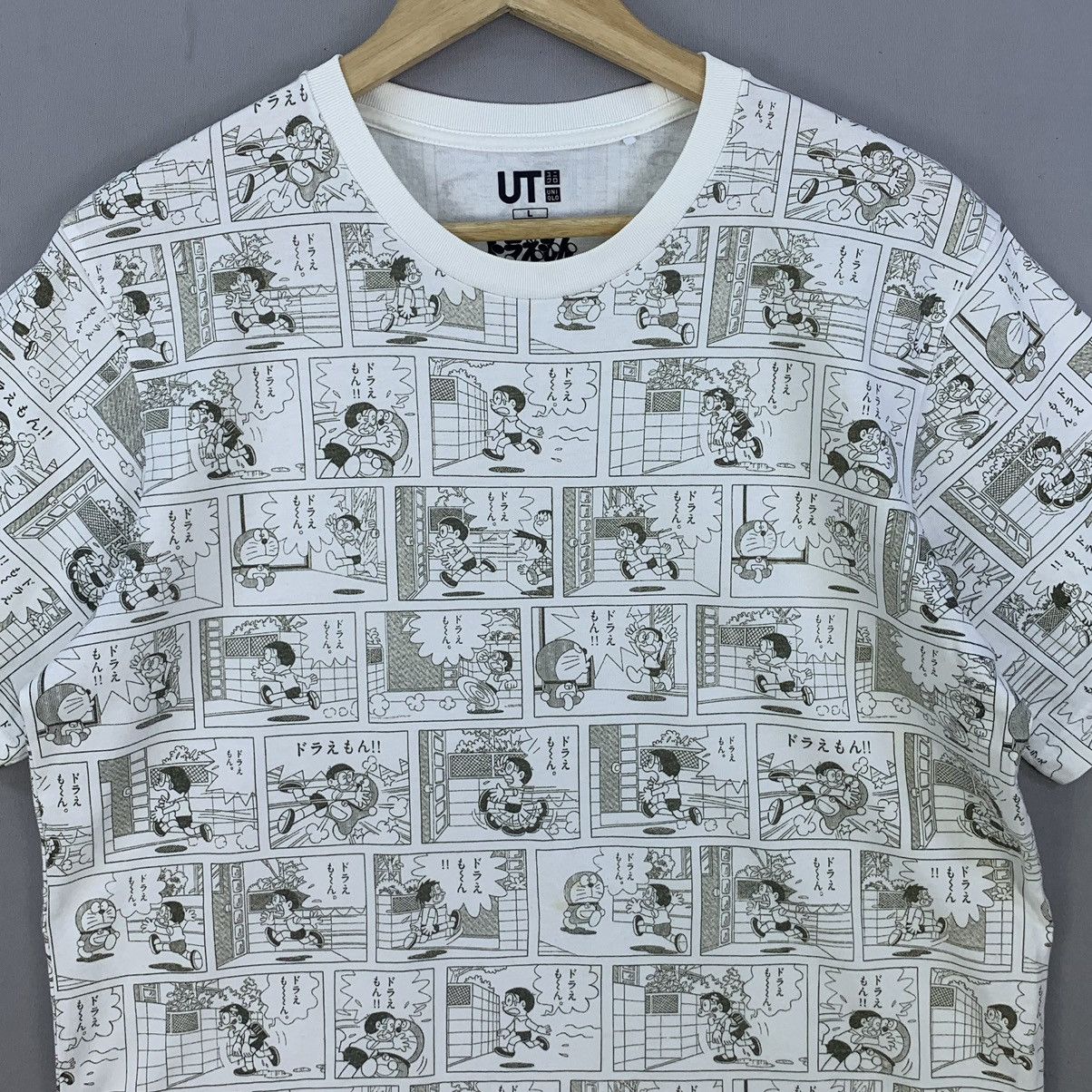 Japanese Brand Uniqlo X Doraemon Comic Manga OVP Tshirt Size US L / EU 52-54 / 3 - 3 Thumbnail