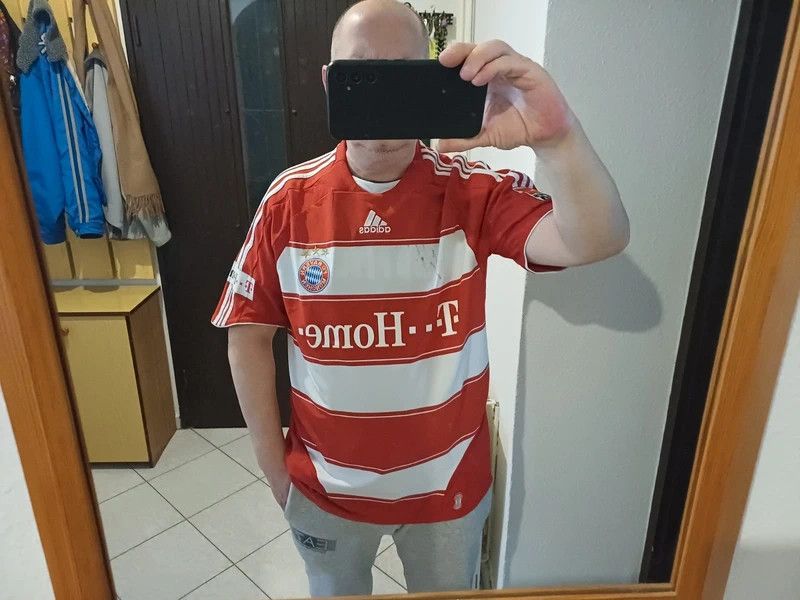 Adidas Original Bayern Munich jersey 2007-08 KLOSE #18 size L Size US L / EU 52-54 / 3 - 20 Thumbnail
