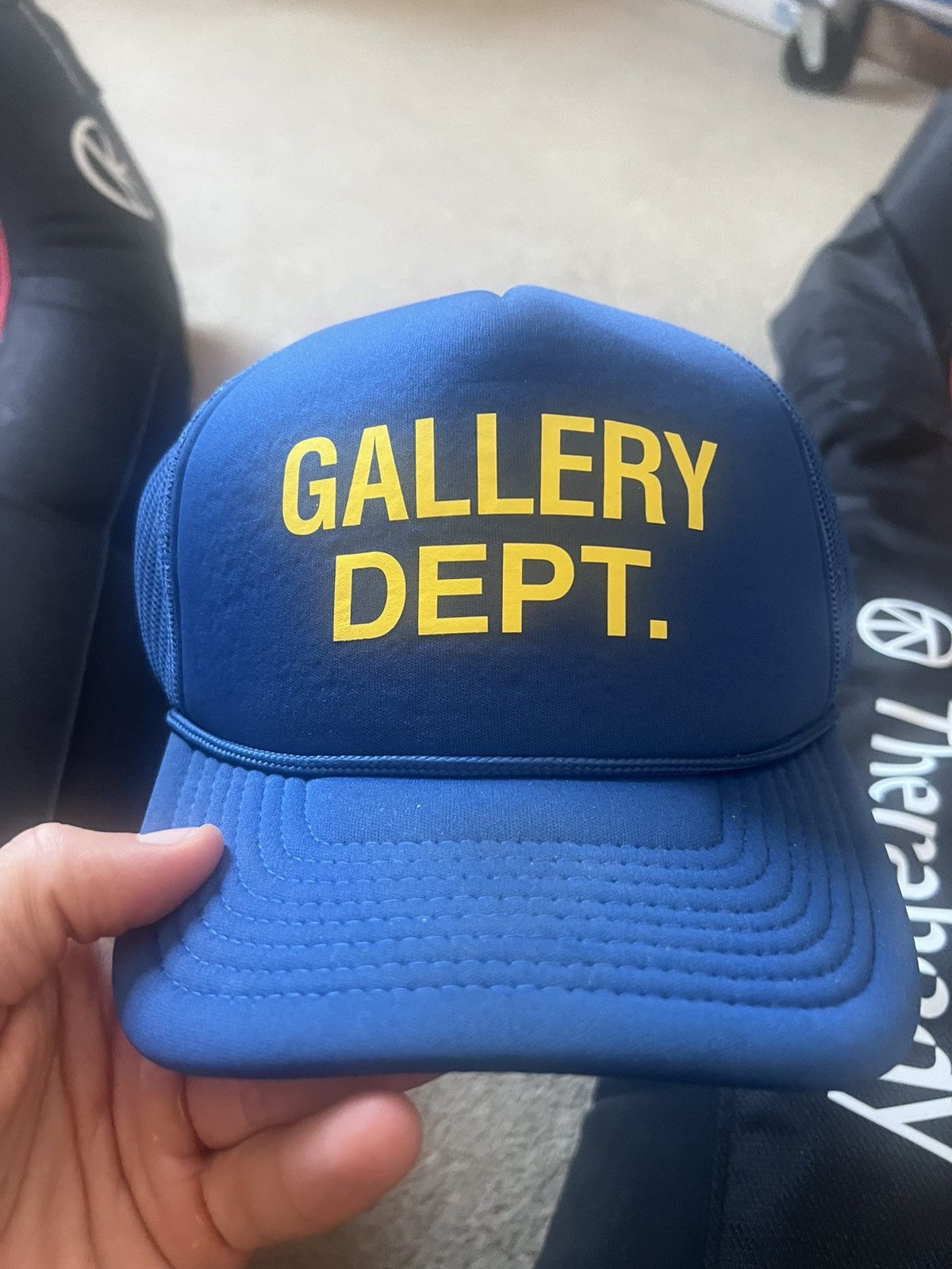 Gallery Dept. Gallery Dept blue snapback hat Size ONE SIZE - 1 Thumbnail