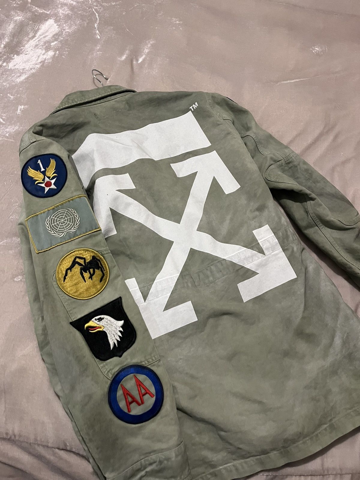 Off-White Authentic Off-White™ military-inspired field jacket Size US L / EU 52-54 / 3 - 4 Thumbnail
