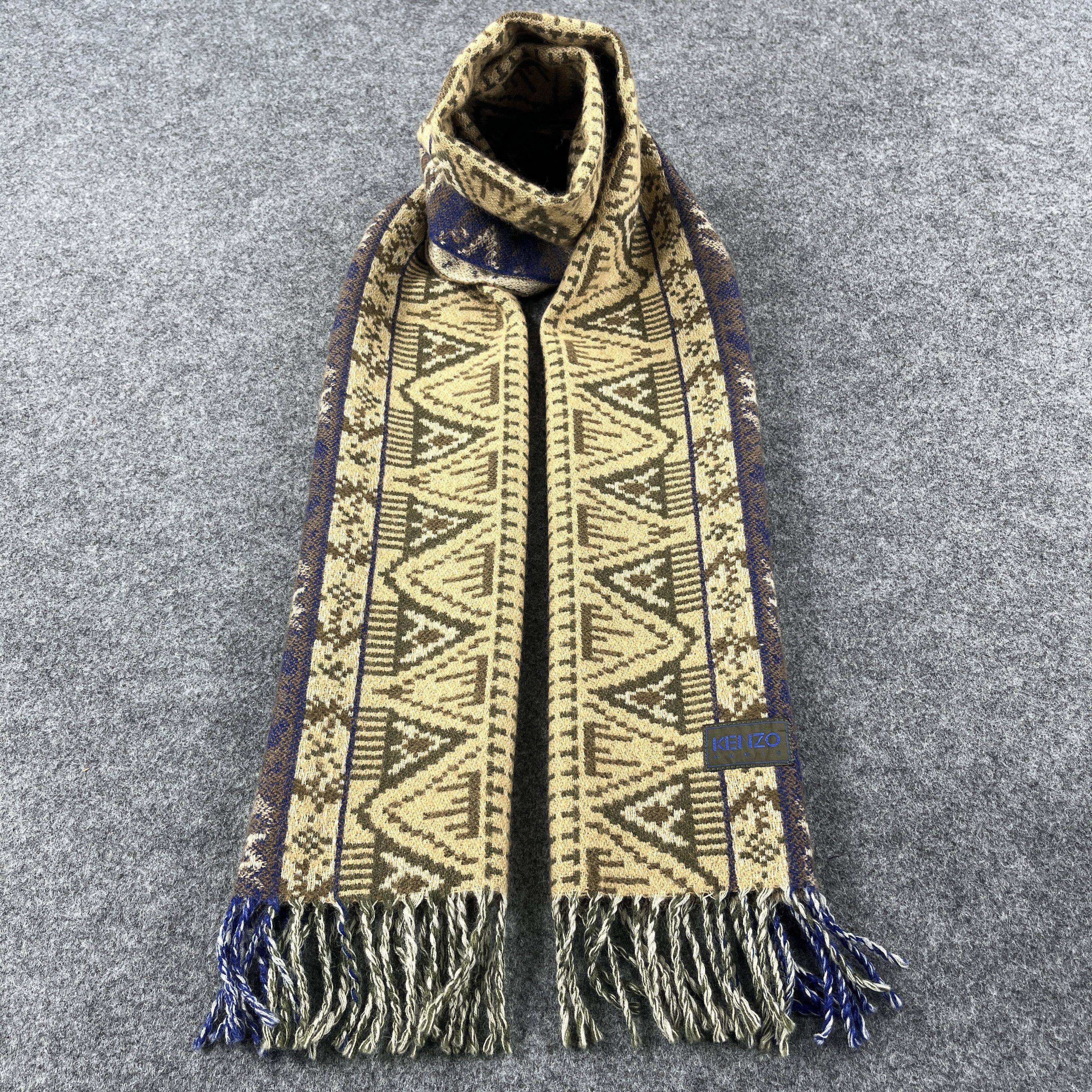 Kenzo Kenzo Scarf / Muffler / Neckwear T1215 Size ONE SIZE - 4 Thumbnail