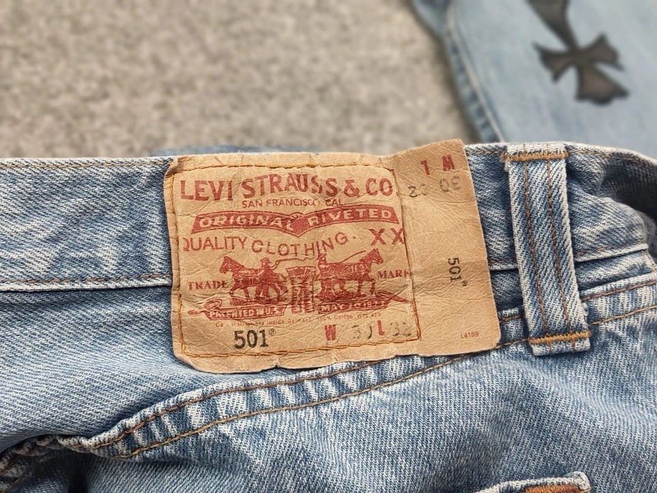 Vintage Levis Faded if six was nine Style cross Jeans Y2K