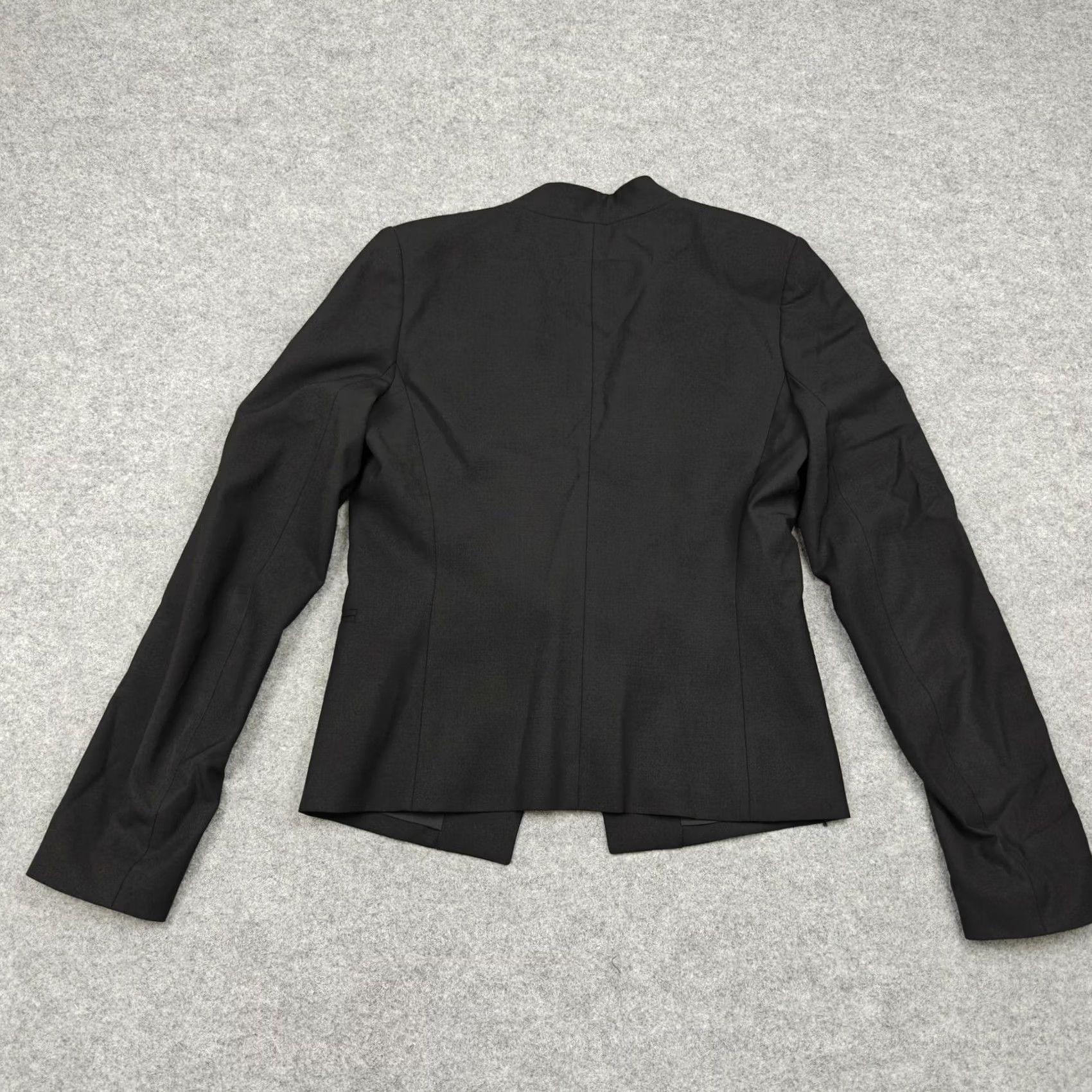 Theory Theory Womens Blazer Black Wool Blend Lined Stretch Jacket Workwear 4 Size S / US 4 / IT 40 - 6 Thumbnail