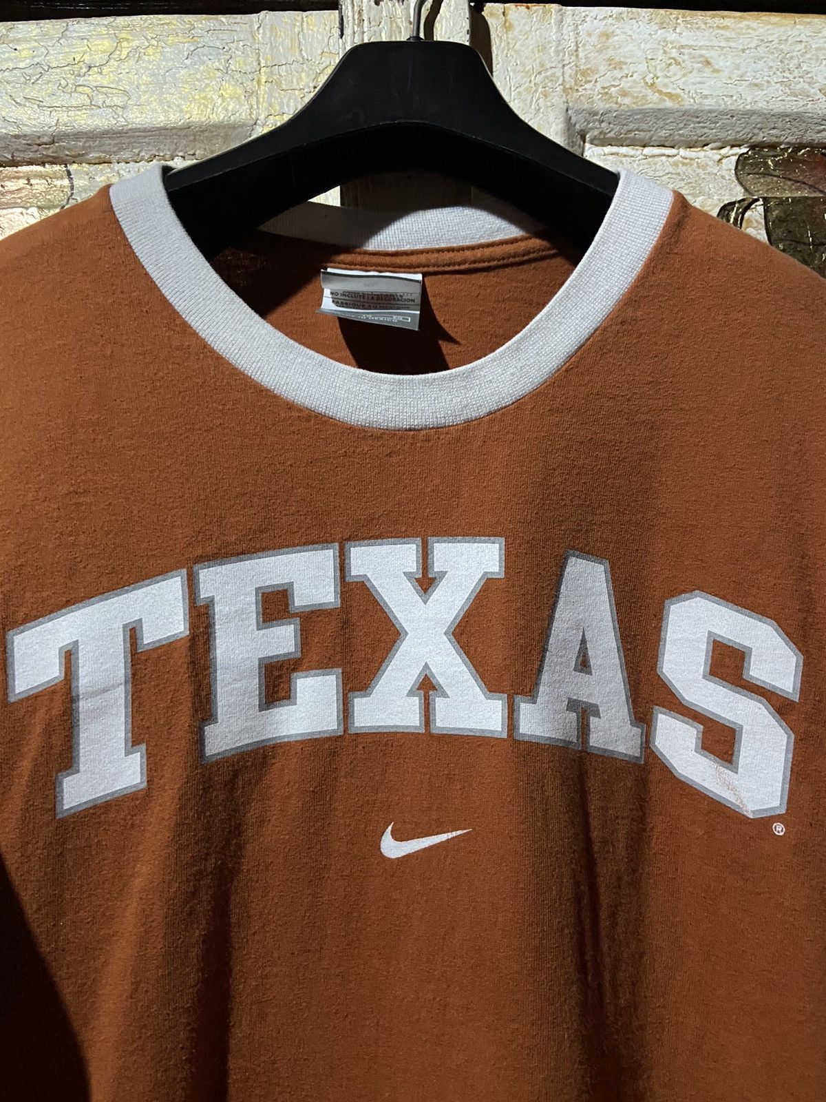 Nike × Vintage Y2K Nike Texas big logo jump t-shirt size xl Size US XL / EU 56 / 4 - 3 Thumbnail
