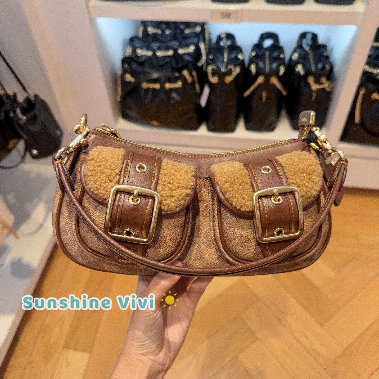 Coach NWT Coach CCZ24 Ashton Bag Signature Canvas Vintage Brown Size ONE SIZE - 1 Thumbnail