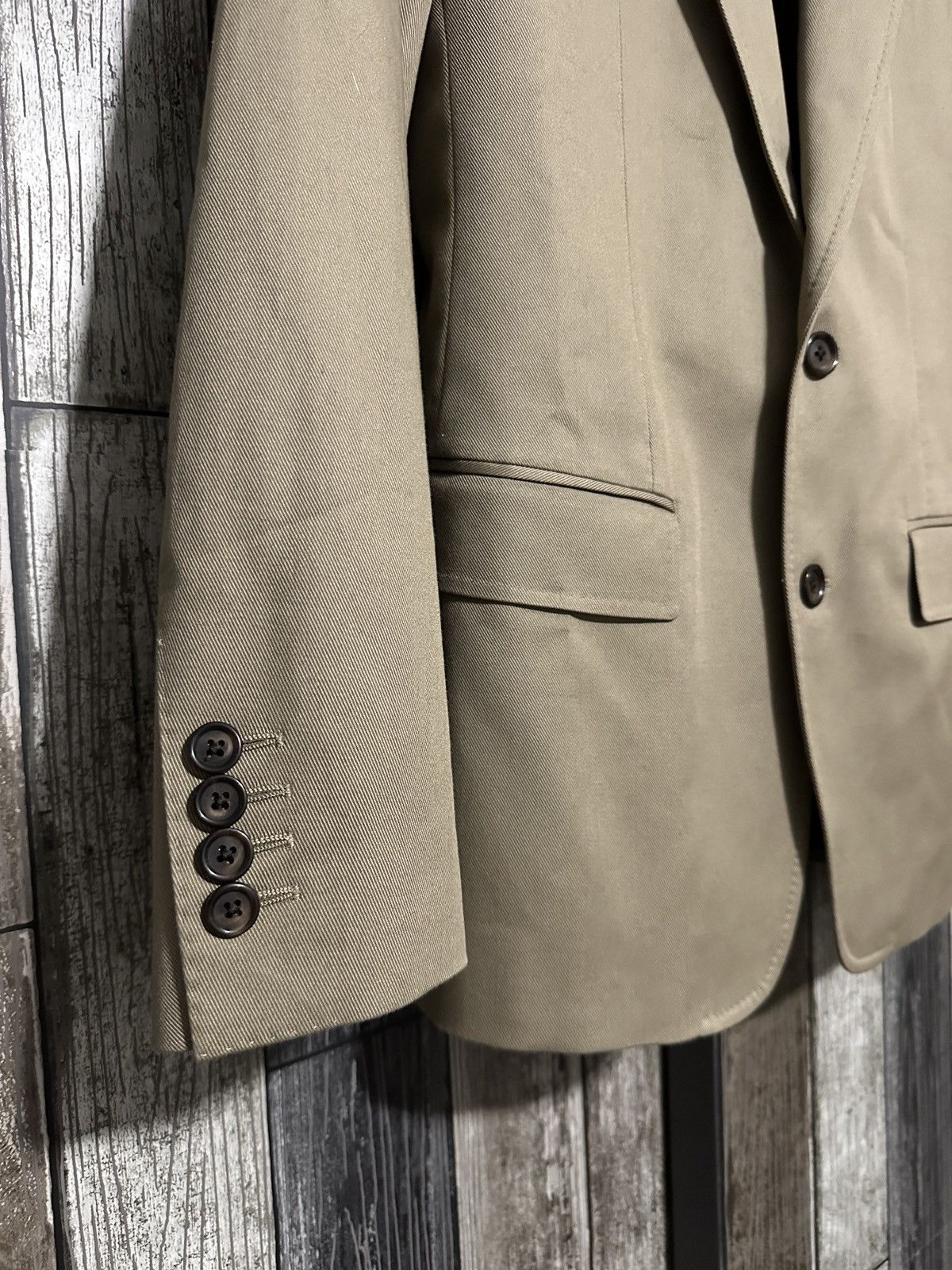 Dolce & Gabbana Gabardine Blazer Jacket Size 44R - 2 Thumbnail