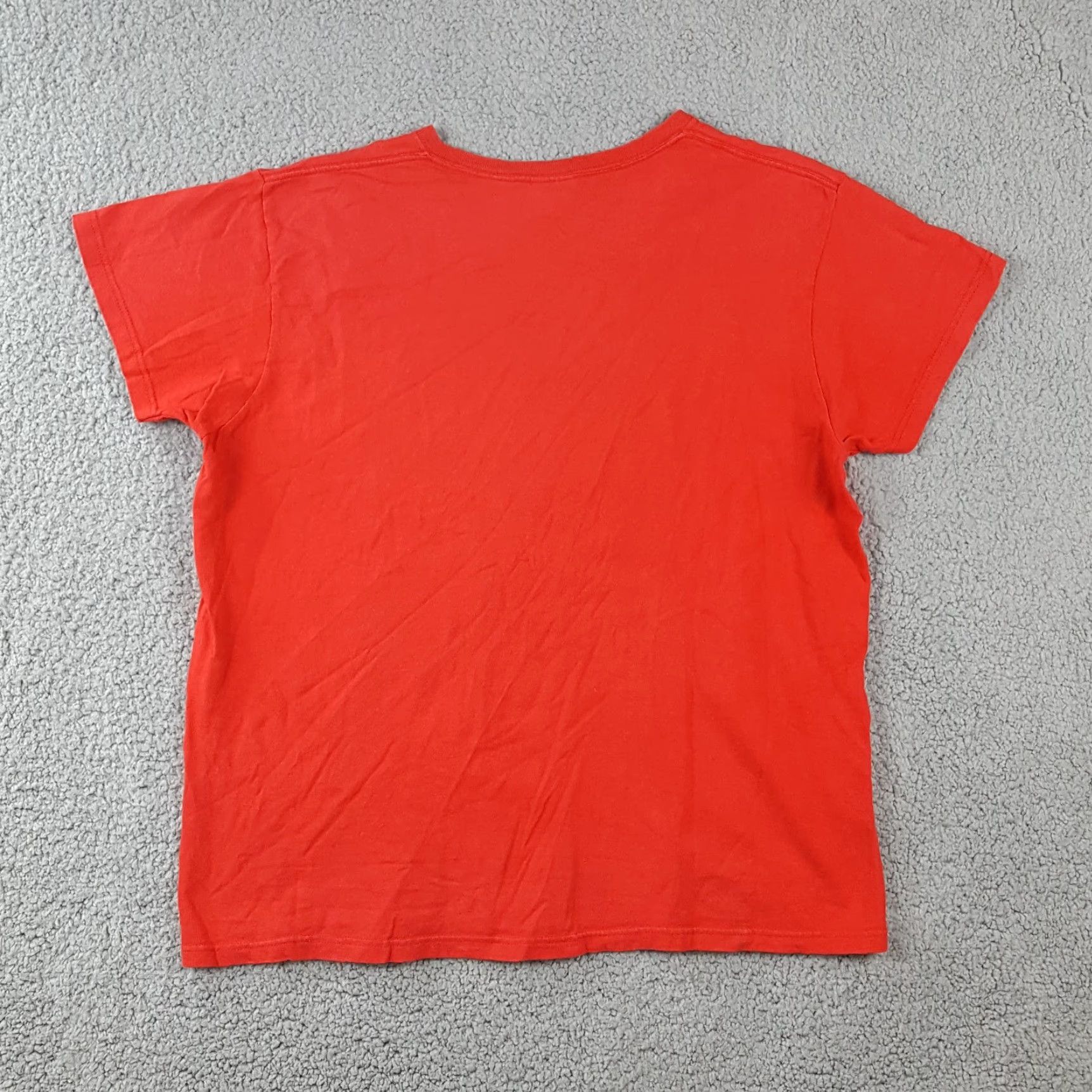 Gildan VINTAGE Gildan 90s Red Flower Nature Short Sleeve T-Shirt Women's Large Retro Classic Size L / US 10 / IT 46 - 7 Thumbnail