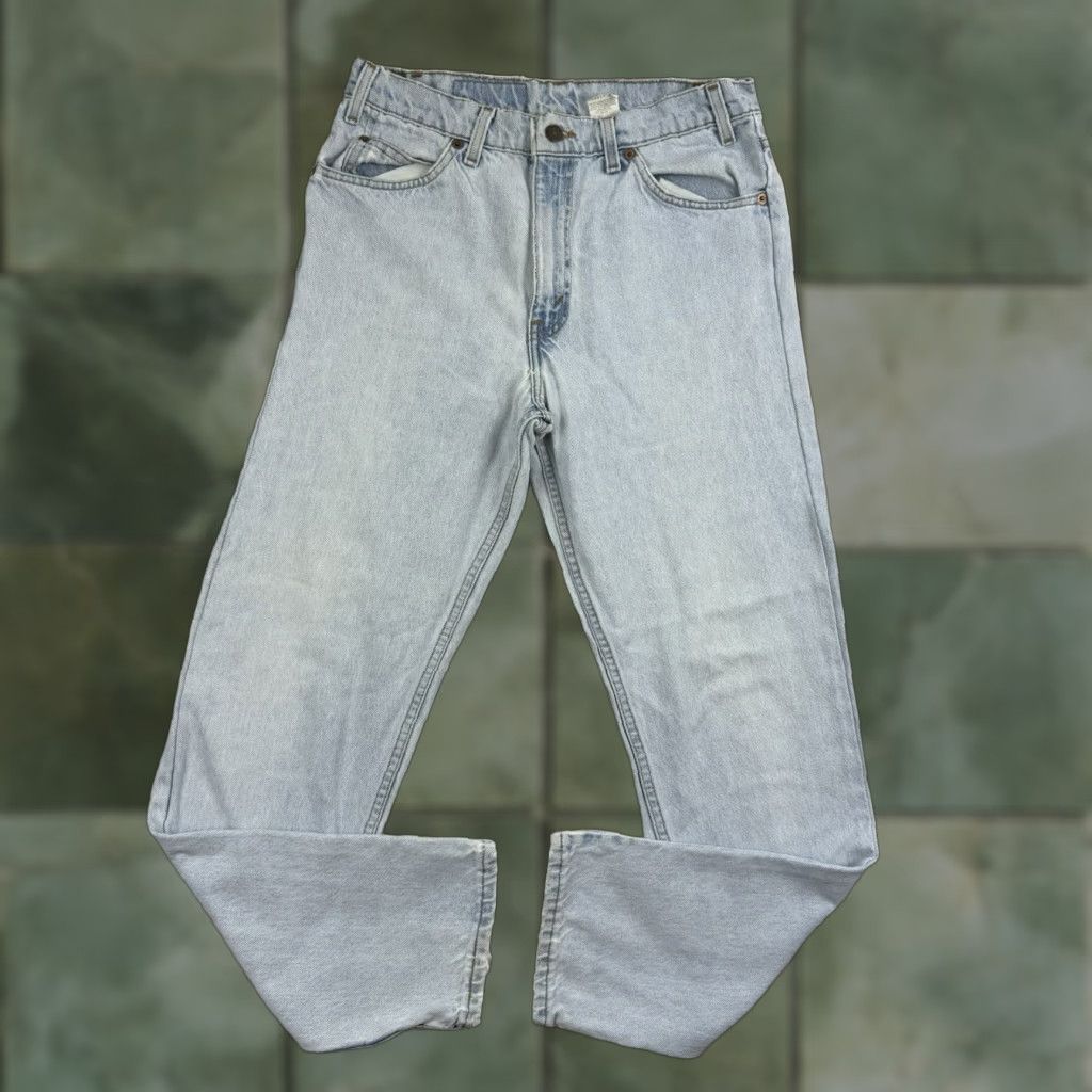 Levi's VINTAGE Levi's 550 Jeans Men 32 Regular Blue 90s Fade Tapered Leg Orange Tab Relaxed 90s Mens Jeans Size US 32 / EU 48 - 1 Thumbnail