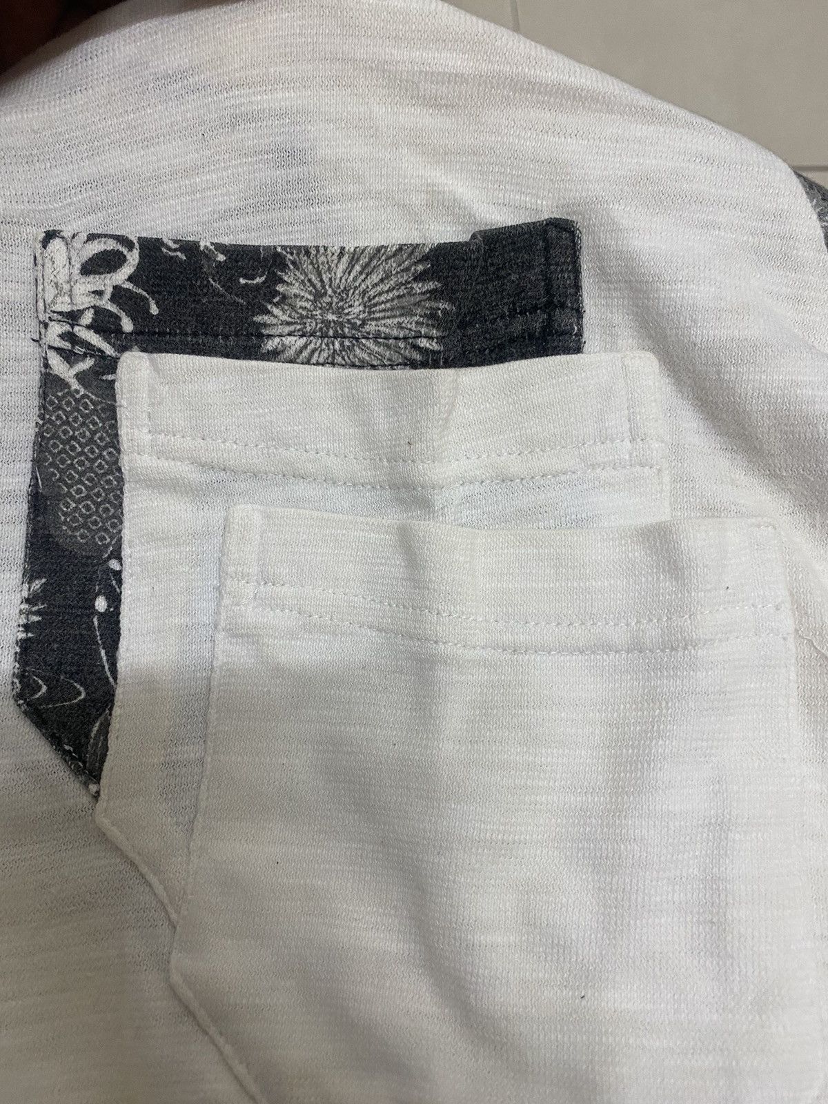 If Six Was Nine × Japanese Brand Japanese Brand Kara Kuri Triple Pocket Tee Size US XL / EU 56 / 4 - 14 Thumbnail