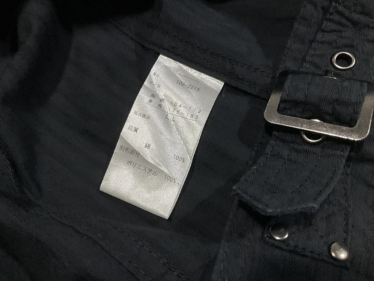 14th Addiction × Hysteric Glamour × Japanese Brand 🔥Sick Y2K Sorridere Zipper Shirt Belt Goth LGB Ifsixwasnine Size US L / EU 52-54 / 3 - 11 Thumbnail