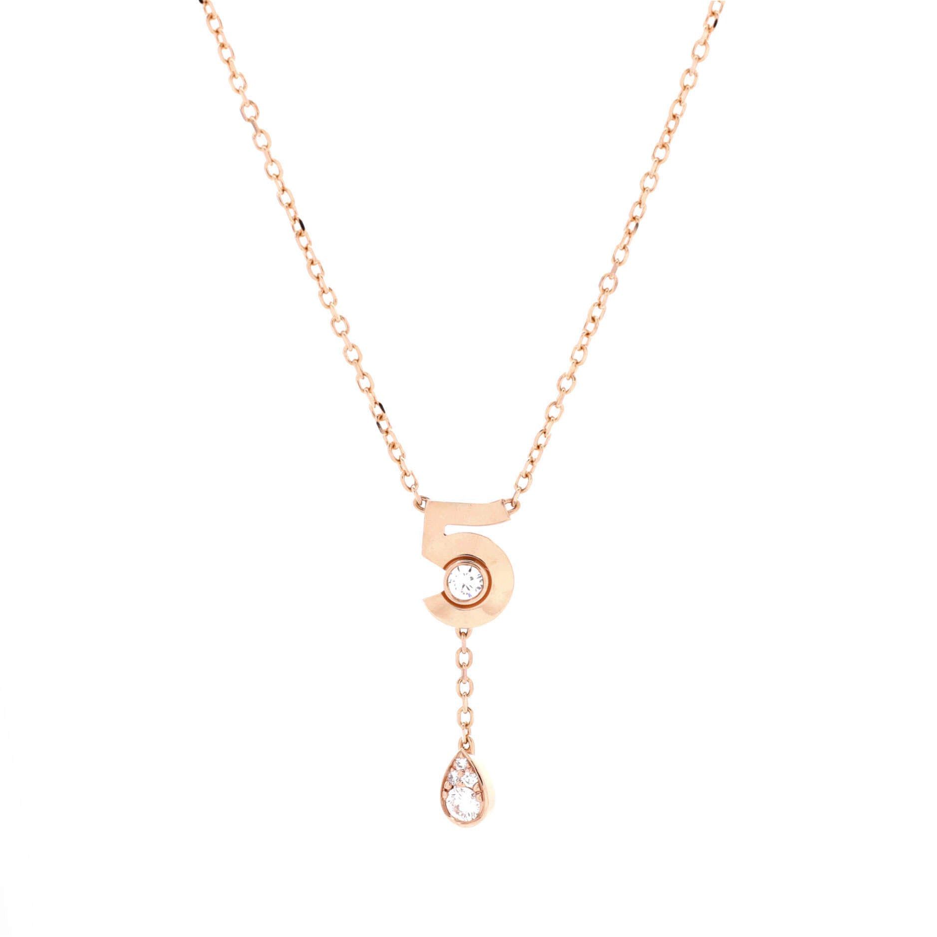 Chanel Extrait de No.5 Pendant Necklace Size ONE SIZE - 1 Thumbnail