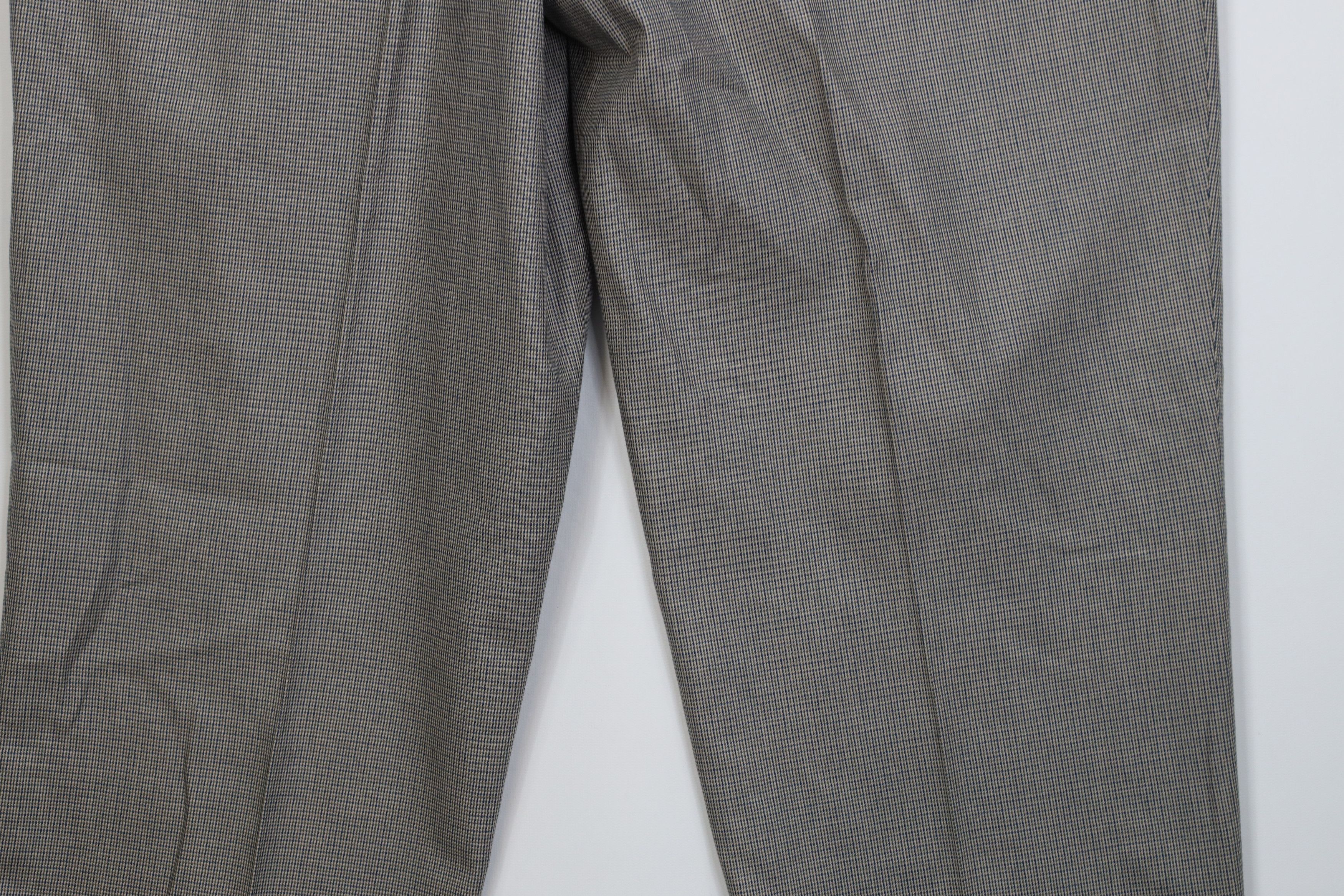 Eddie Bauer Vintage 90s Eddie Bauer Wide Leg Chino Pants Houndstooth USA Size US 36 / EU 52 - 13 Thumbnail