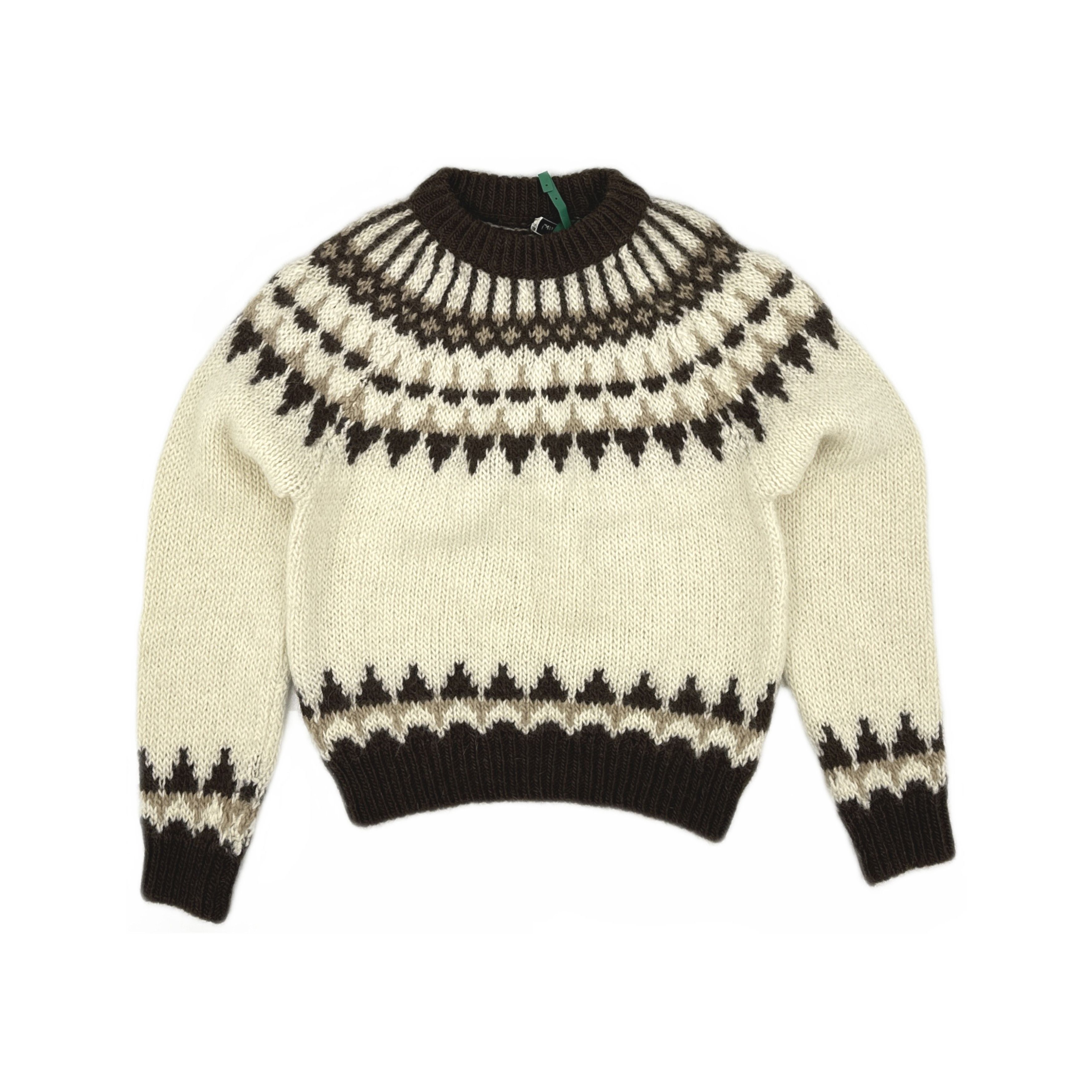 Saint Laurent Paris SAINT LAURENT Striped Fair Isle Sweater US L Size US L / EU 52-54 / 3 - 1 Thumbnail