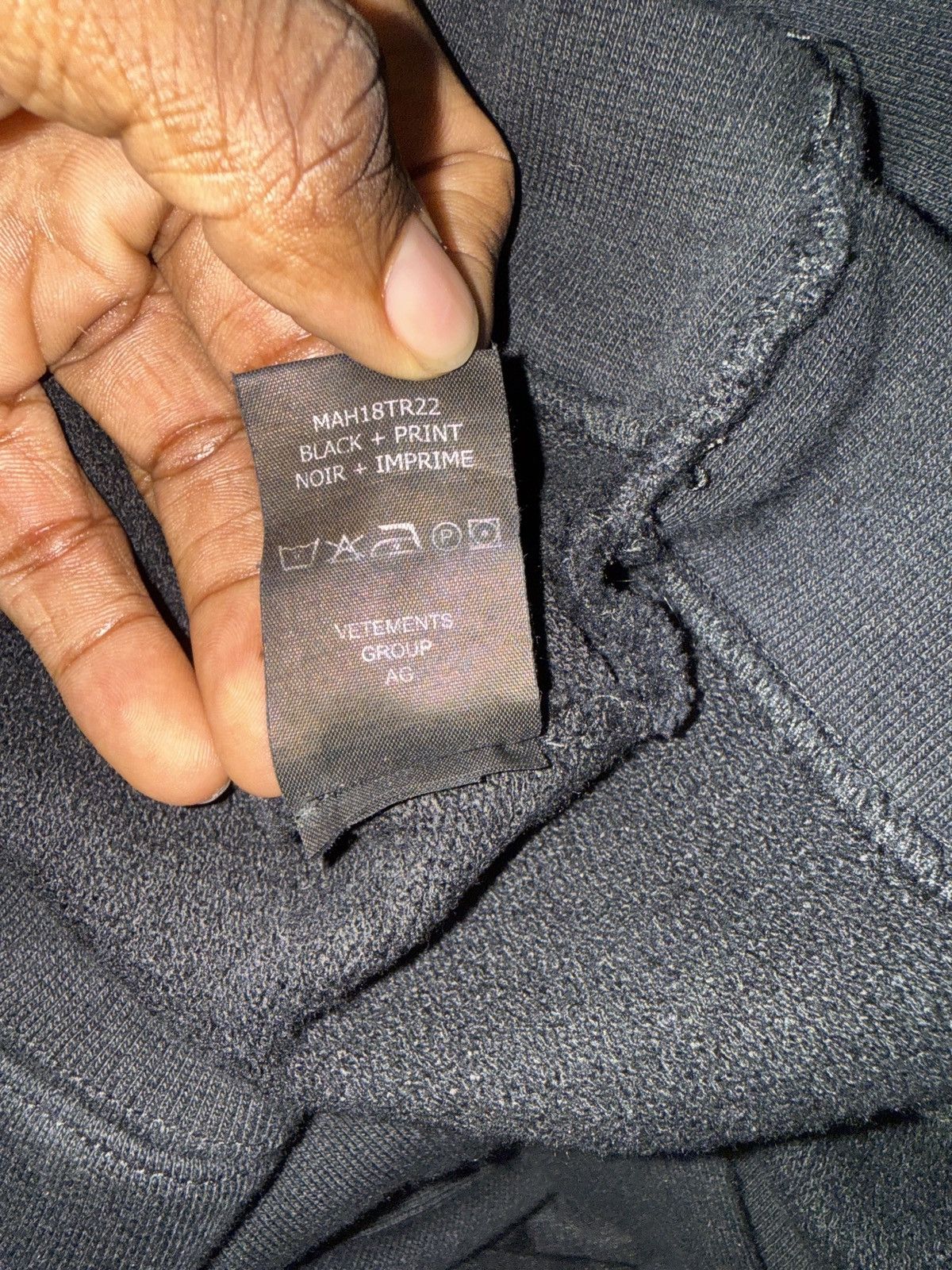 Vetements Vetements Cut-Up Reconstructed Antwerpen Hoodie Size US L / EU 52-54 / 3 - 8 Thumbnail