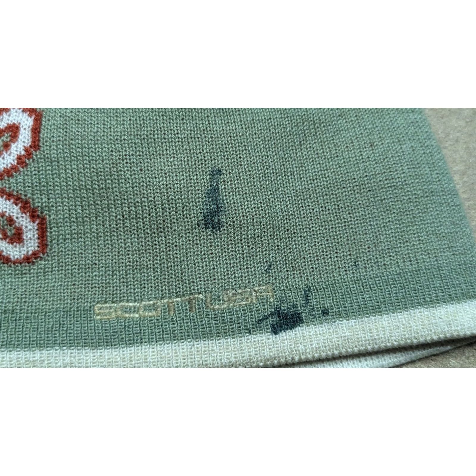 Vintage SCOTT USA Green Beanie Hat Lined Outdoor Mountain Sport Beanie Size ONE SIZE - 4 Thumbnail