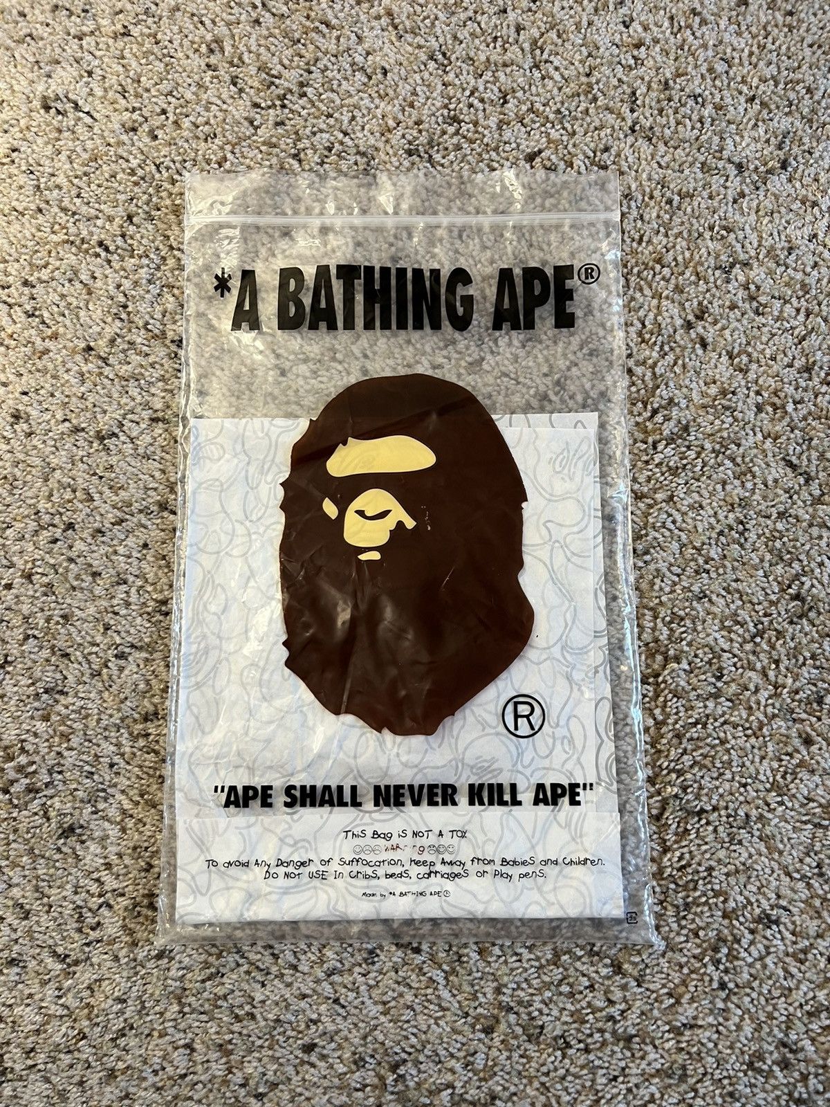 Bape Bape Space Camo Ape Face Tee Size US L / EU 52-54 / 3 - 15 Thumbnail