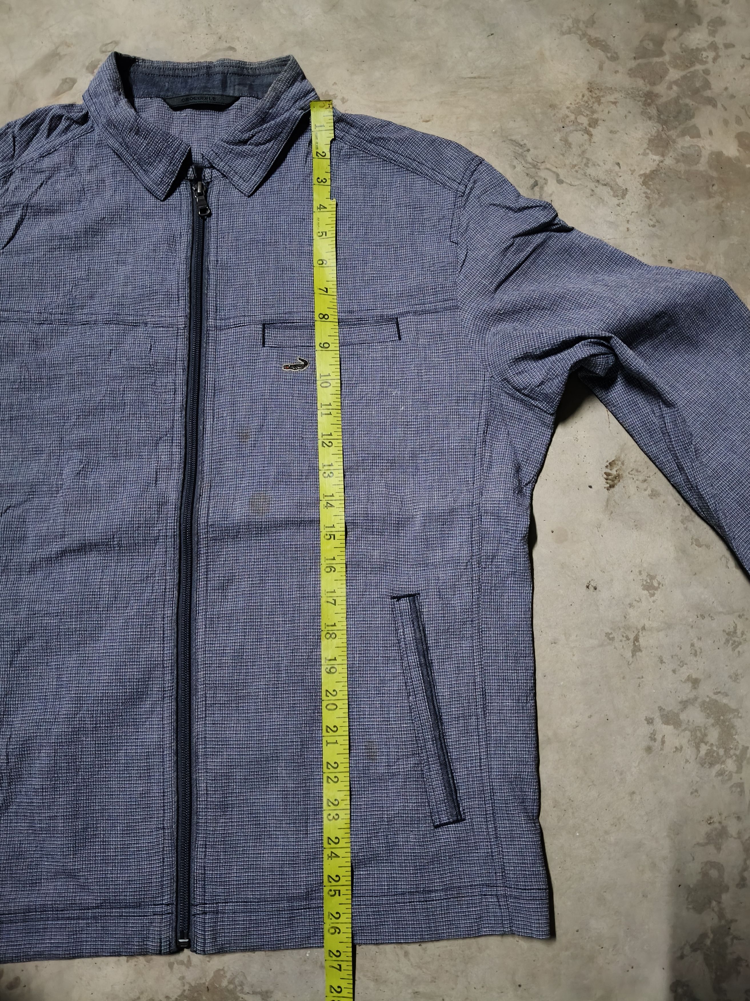 Japanese Brand Crocodile Zipper Jacket Size US L / EU 52-54 / 3 - 12 Thumbnail