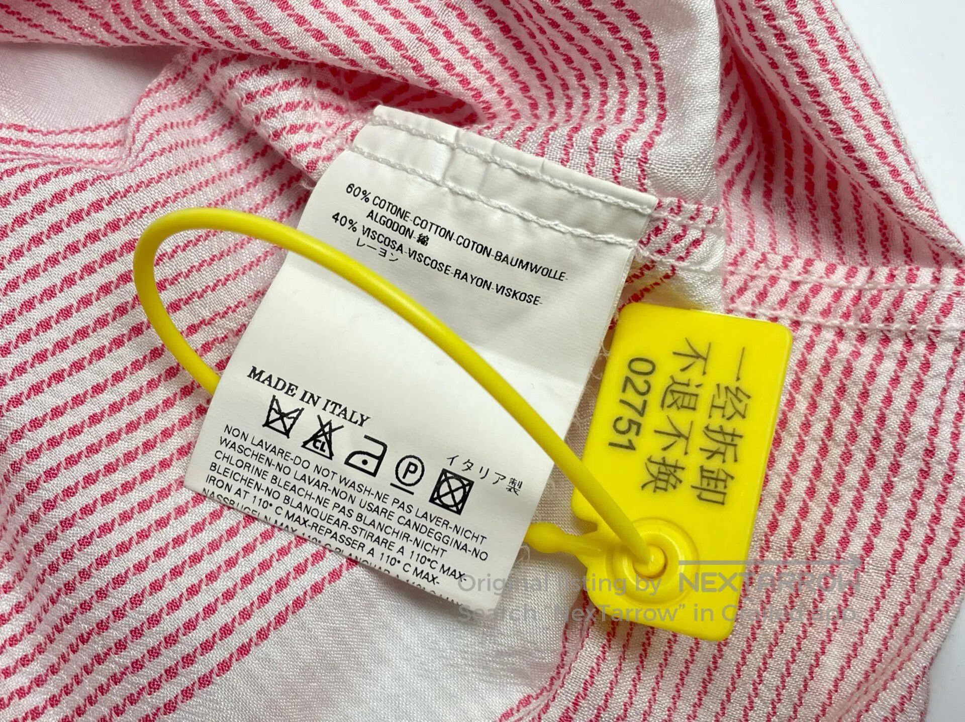 Vivienne Westwood Vivienne Westwood Gingham Cufflink Shirt Size US S / EU 44-46 / 1 - 7 Thumbnail