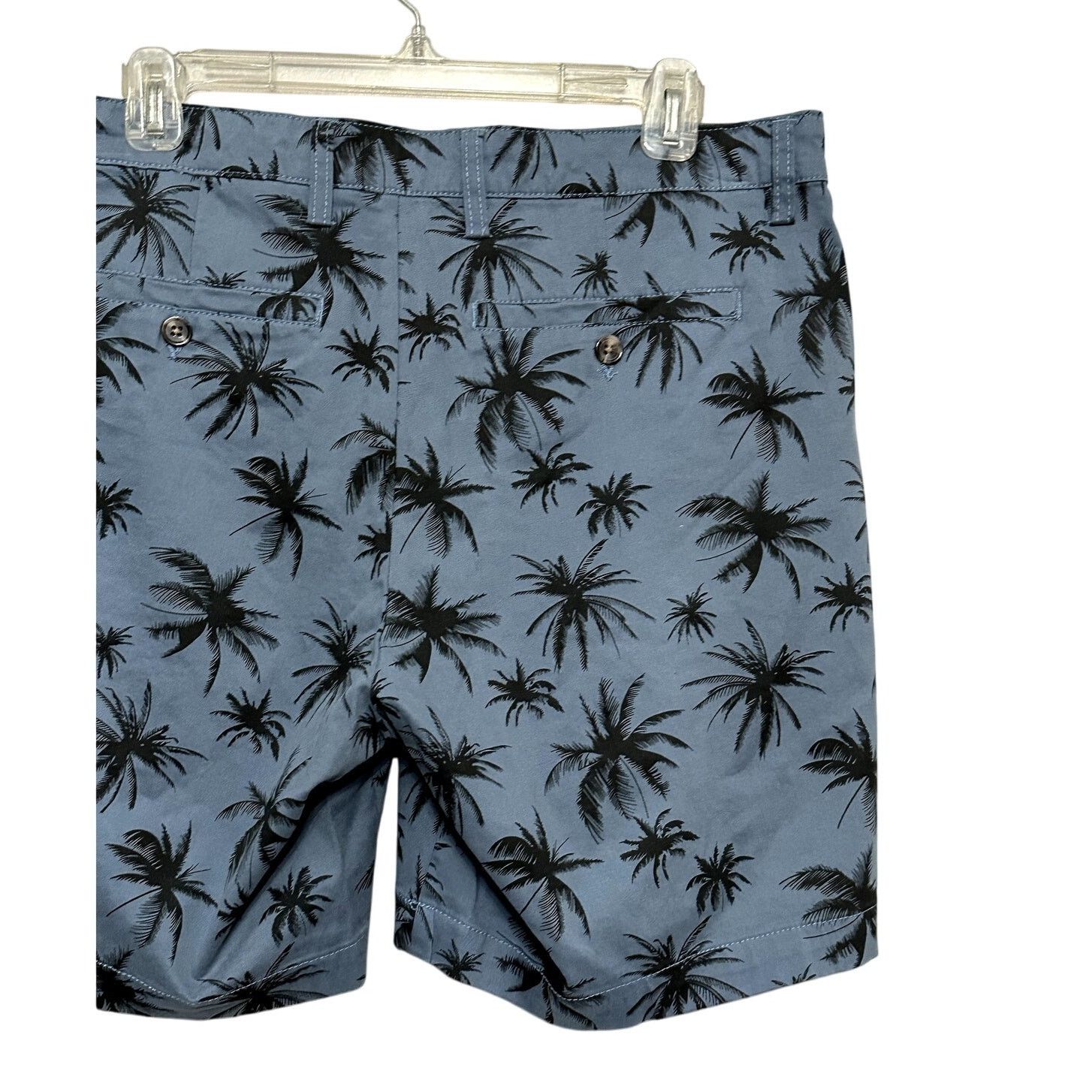 Slate & Stone Slate & Stone Palm Tree Short Twill Blue Black Men's 33 NWOT Size US 33 - 7 Thumbnail