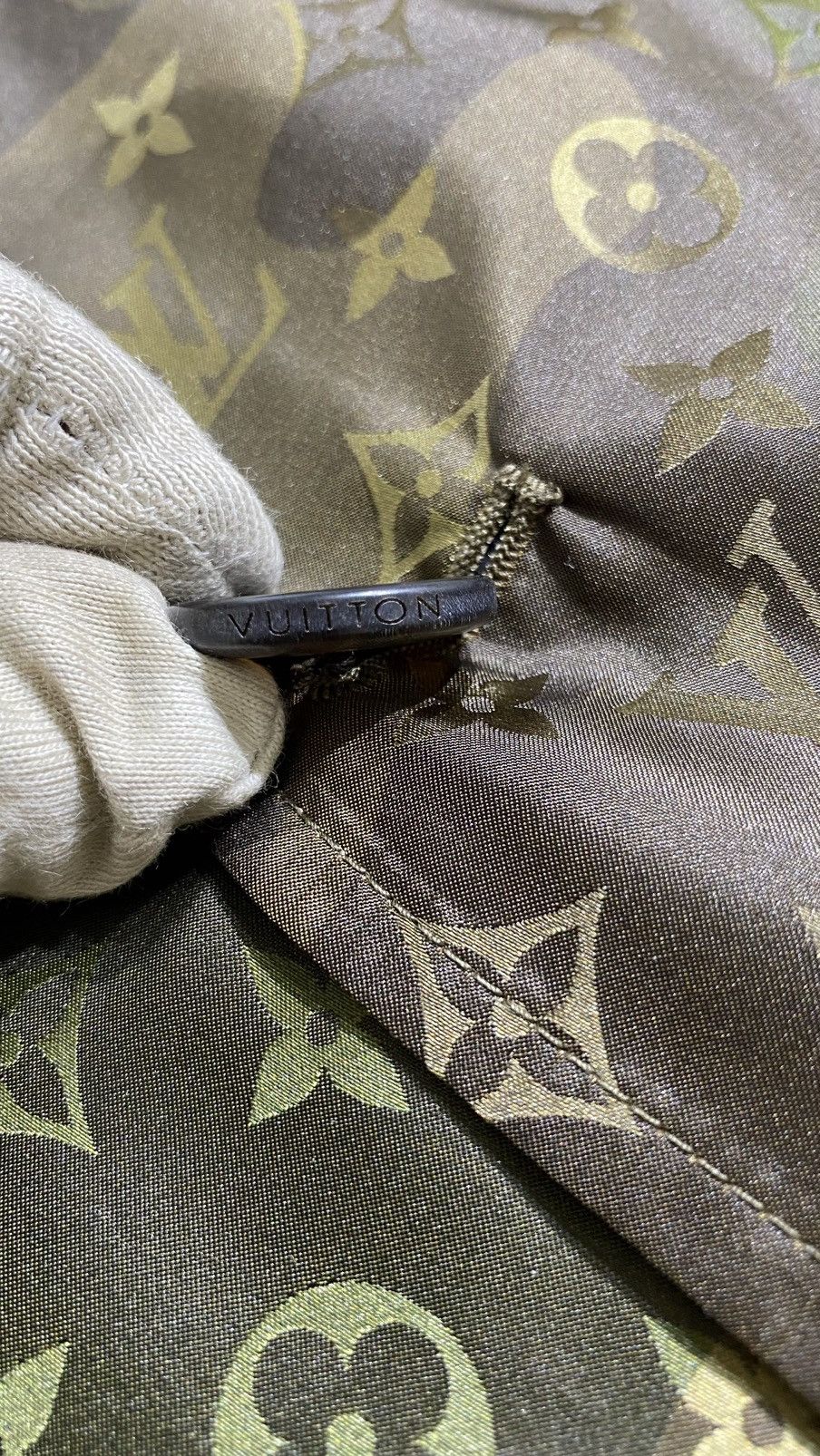 Louis Vuitton × Supreme LOUIS VUITTON X SUPREME Reversible Trench Coat 50 Camouflage Size US M / EU 48-50 / 2 - 5 Thumbnail