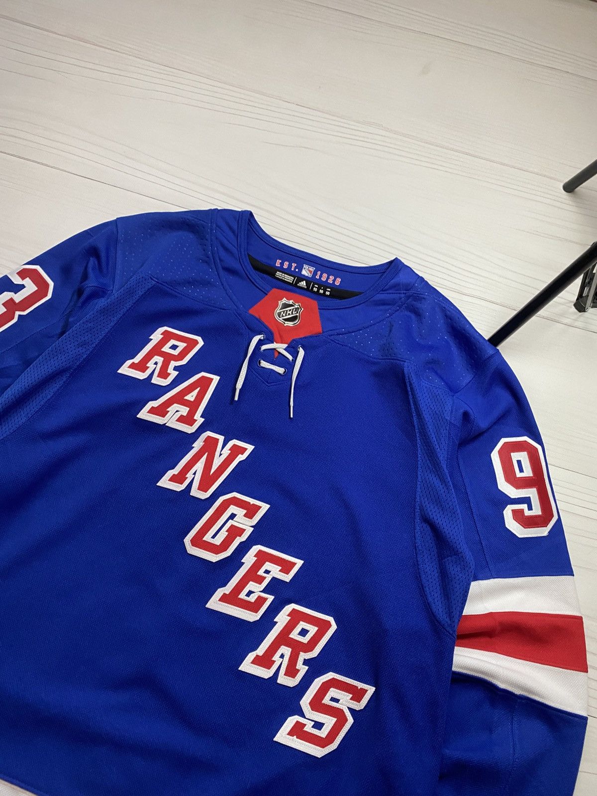 Adidas Adidas New York Rangers signed #93 Zibanejad NHL jersey Size US M / EU 48-50 / 2 - 10 Thumbnail