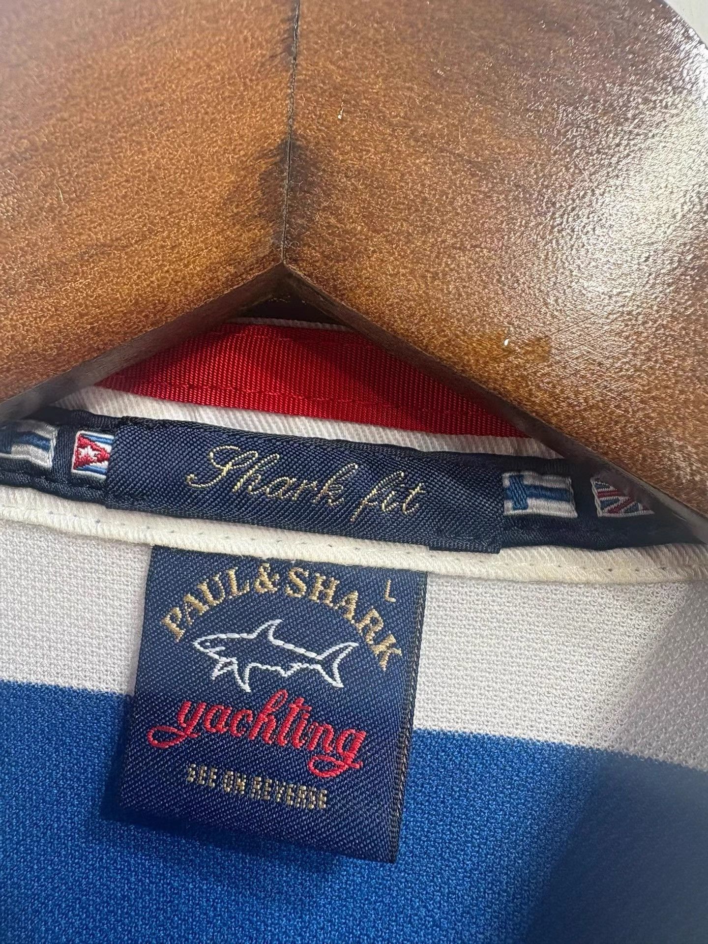 Paul & Shark PAUL&SHARK Men's POLO Shirt K29 Size US L / EU 52-54 / 3 - 3 Thumbnail