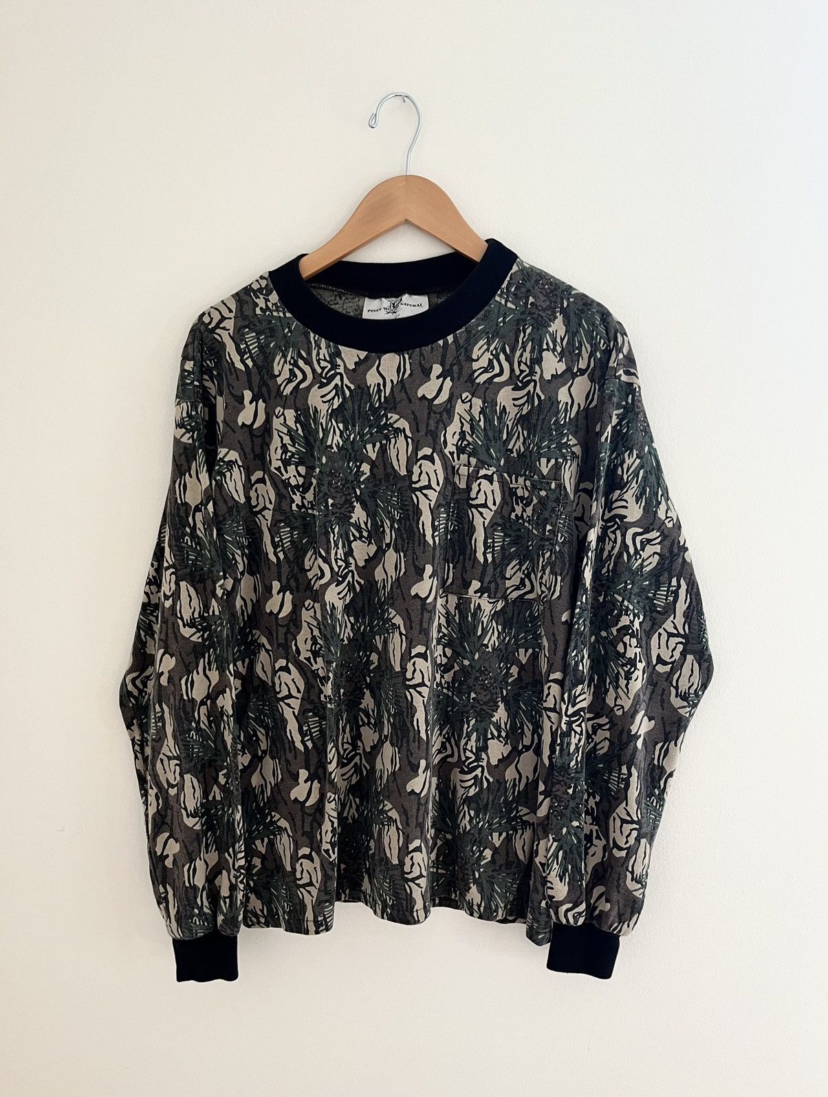 Realtree × Vintage Vintage 90’s Piney Woods Natural Camo Long Sleeve T-Shirt Size US L / EU 52-54 / 3 - 1 Thumbnail