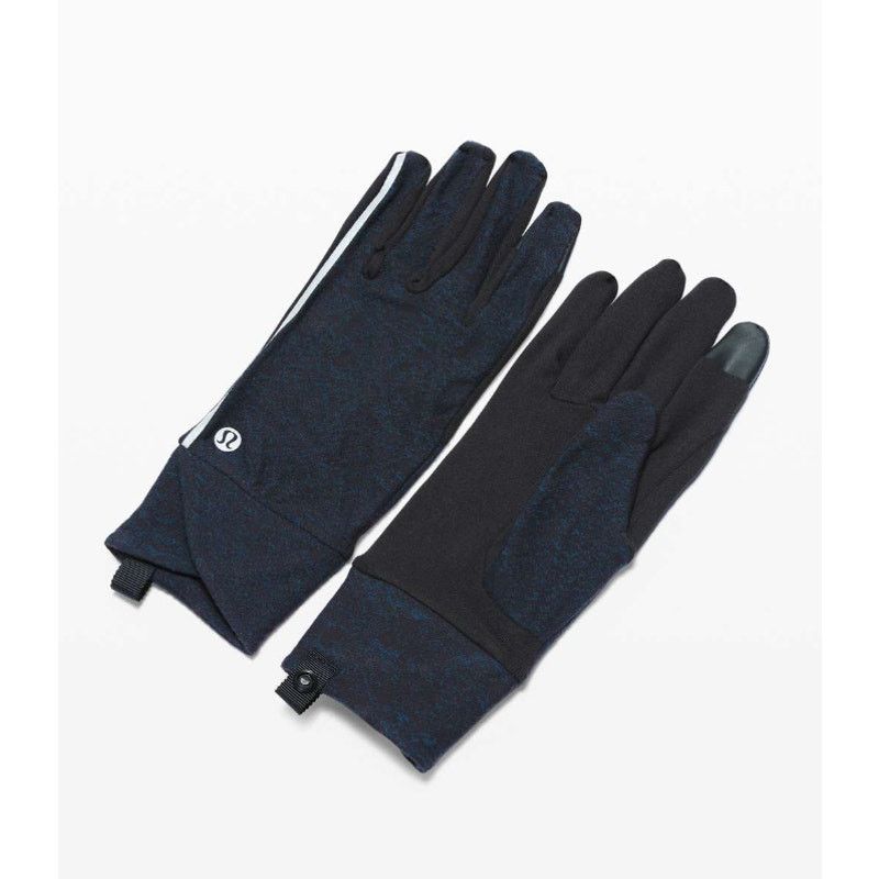 Lululemon Lululemon Cross Chill Run Gloves Teal Black XS/S Size ONE SIZE - 1 Thumbnail