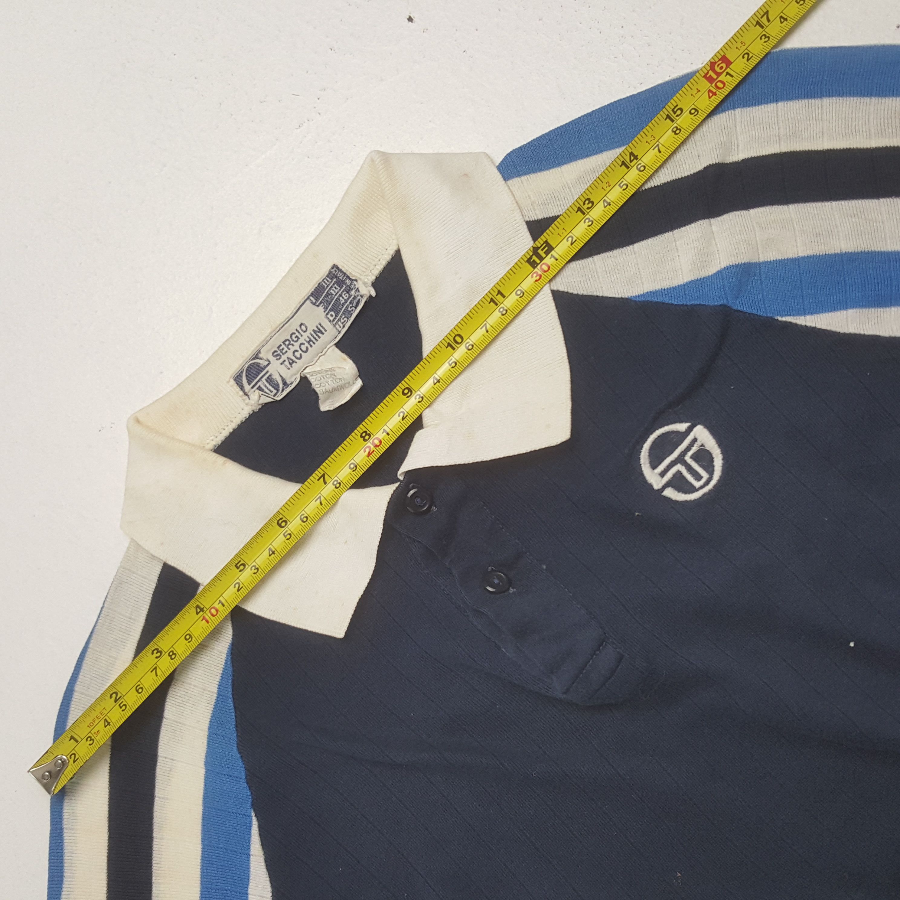 Sergio Tacchini Vintage 90’s Sergio Tacchini Polos Shirt Size US XS / EU 42 / 0 - 10 Thumbnail