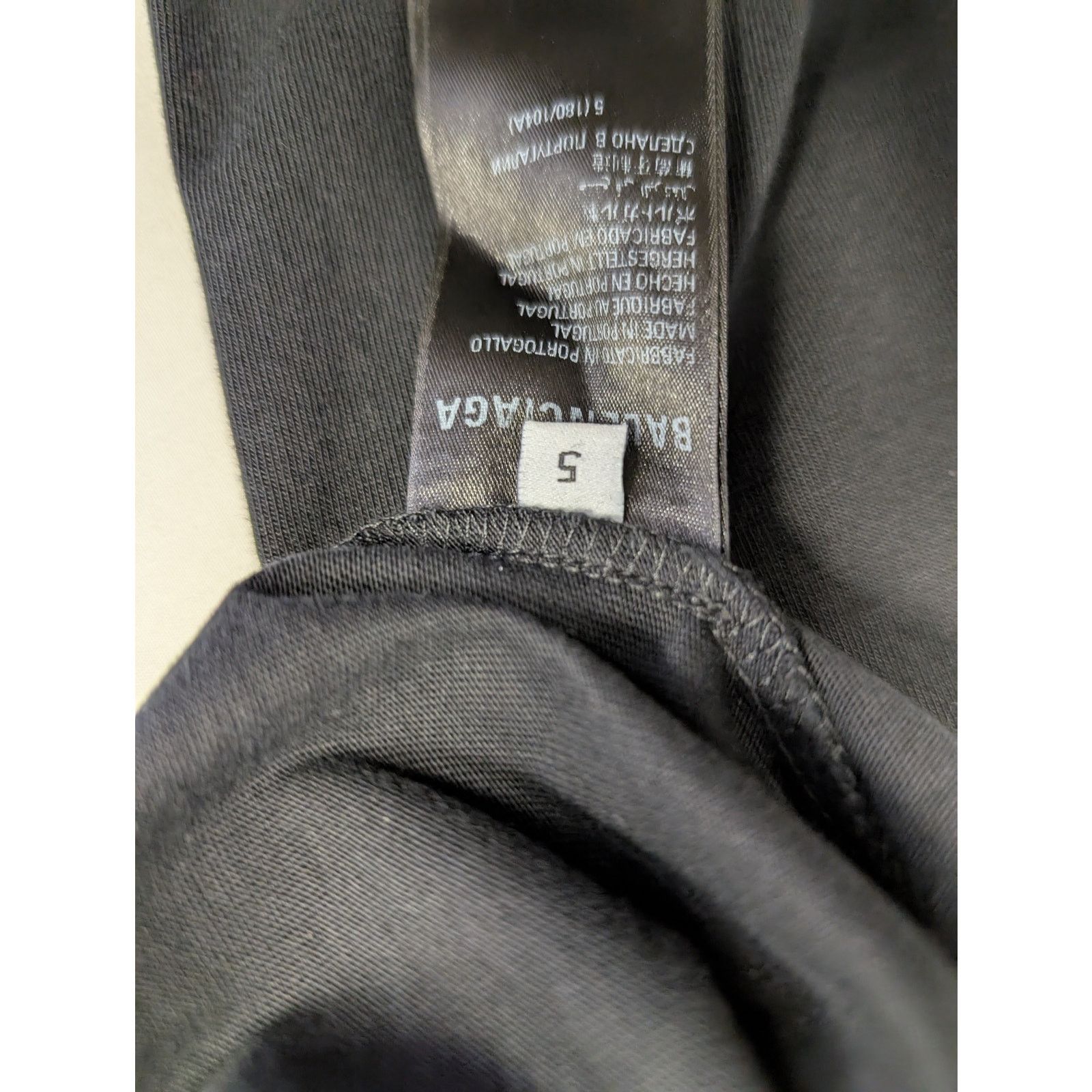 Balenciaga o1rshd1 Oversized Long Sleeve Shirt Paris Jersey Sweatshirt Size US XL / EU 56 / 4 - 10 Thumbnail
