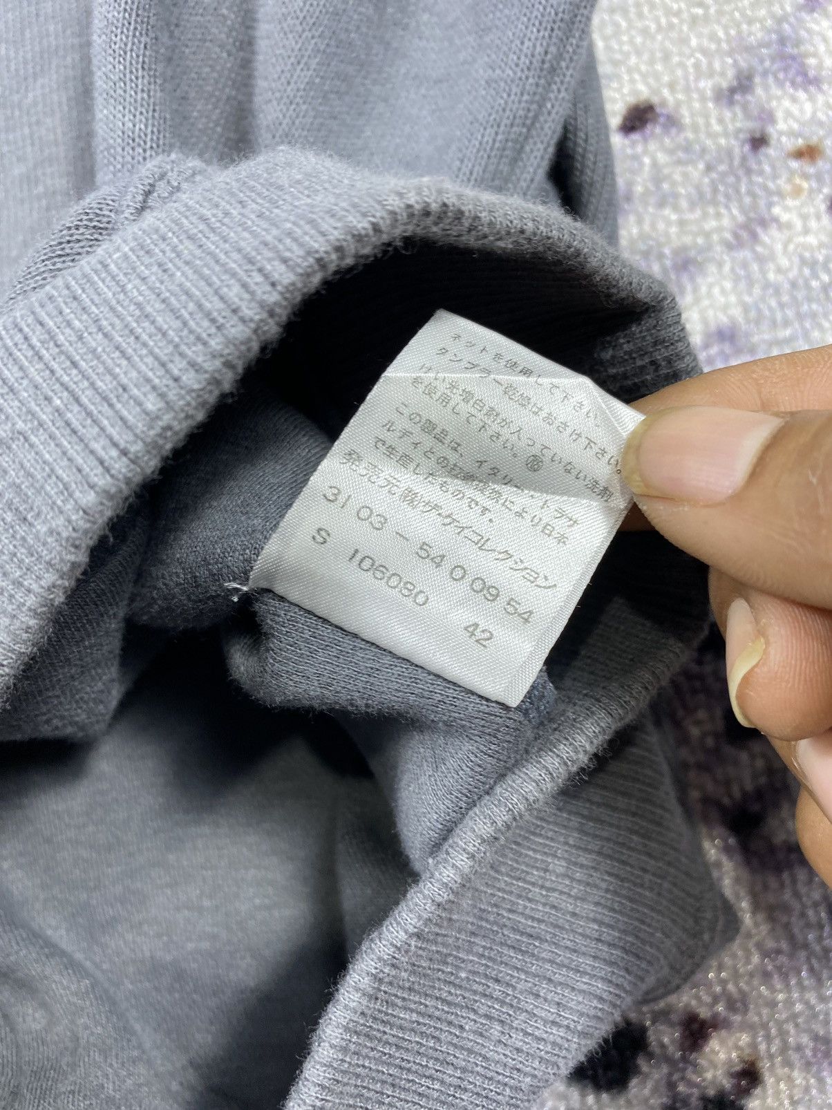Trussardi × Vintage Vintage Trussardi Big Logo Sweatshirt Size US L / EU 52-54 / 3 - 7 Thumbnail