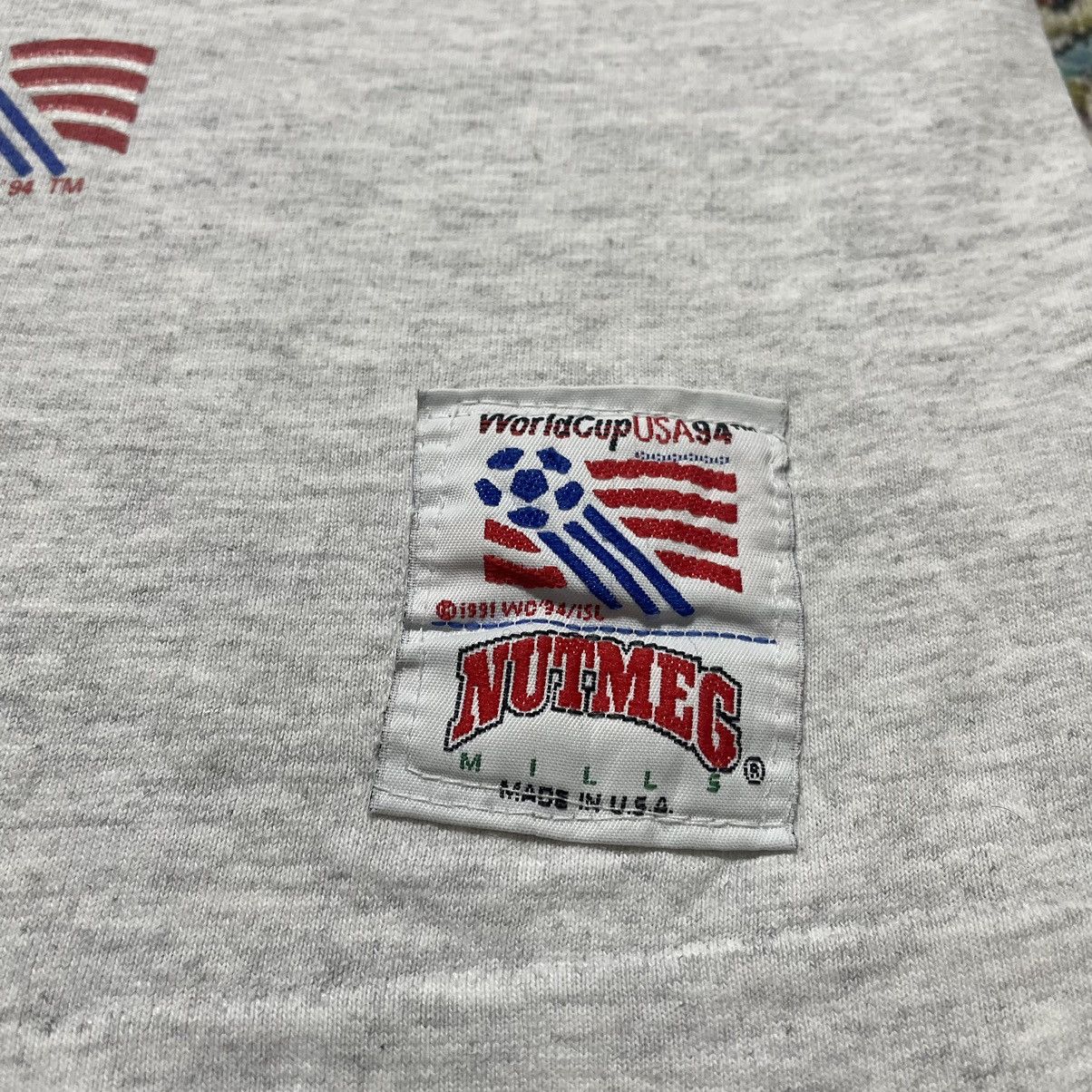 Nutmeg × Vintage 1994 Fifa World Cup USA T-shirt vintage Size US L / EU 52-54 / 3 - 4 Thumbnail