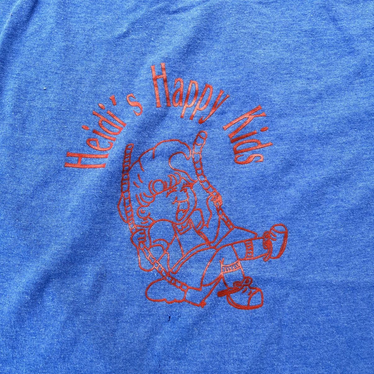 Vintage 1980s Heidi’s Happy Kids tee Size US XXS / EU 40 - 3 Thumbnail