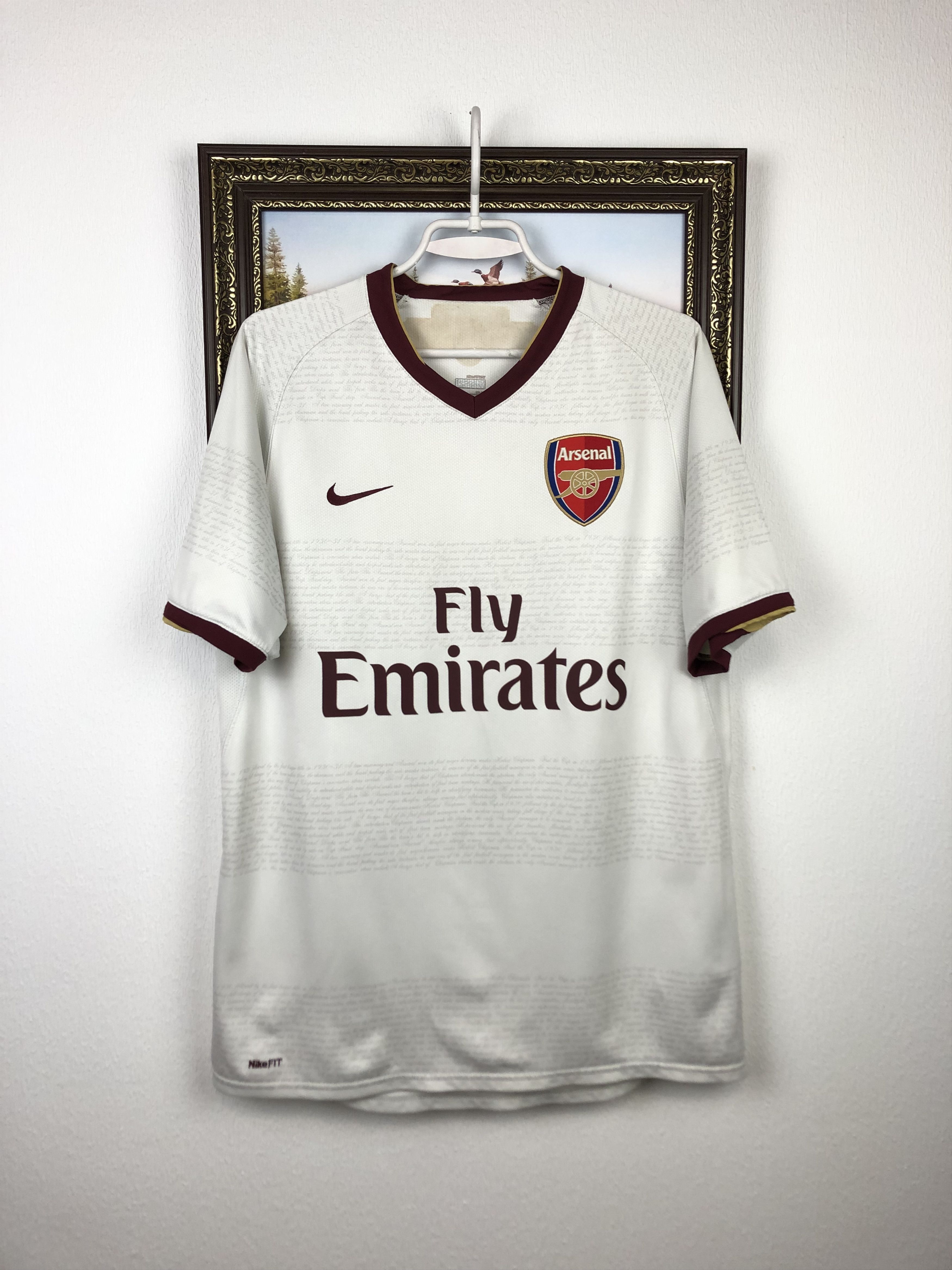 Nike Arsenal football shirt Soccer Nike Jersey Trikot Tee Hype Size US M / EU 48-50 / 2 - 1 Thumbnail